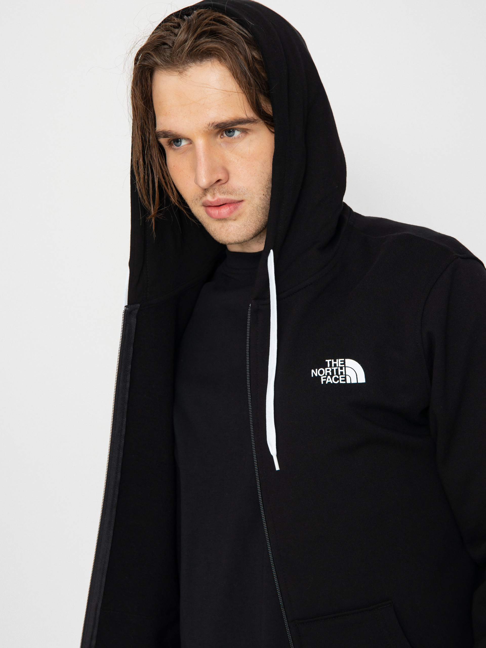 Bluza z kapturem The North Face Open Gate Zhd (tnf black/tnf white)