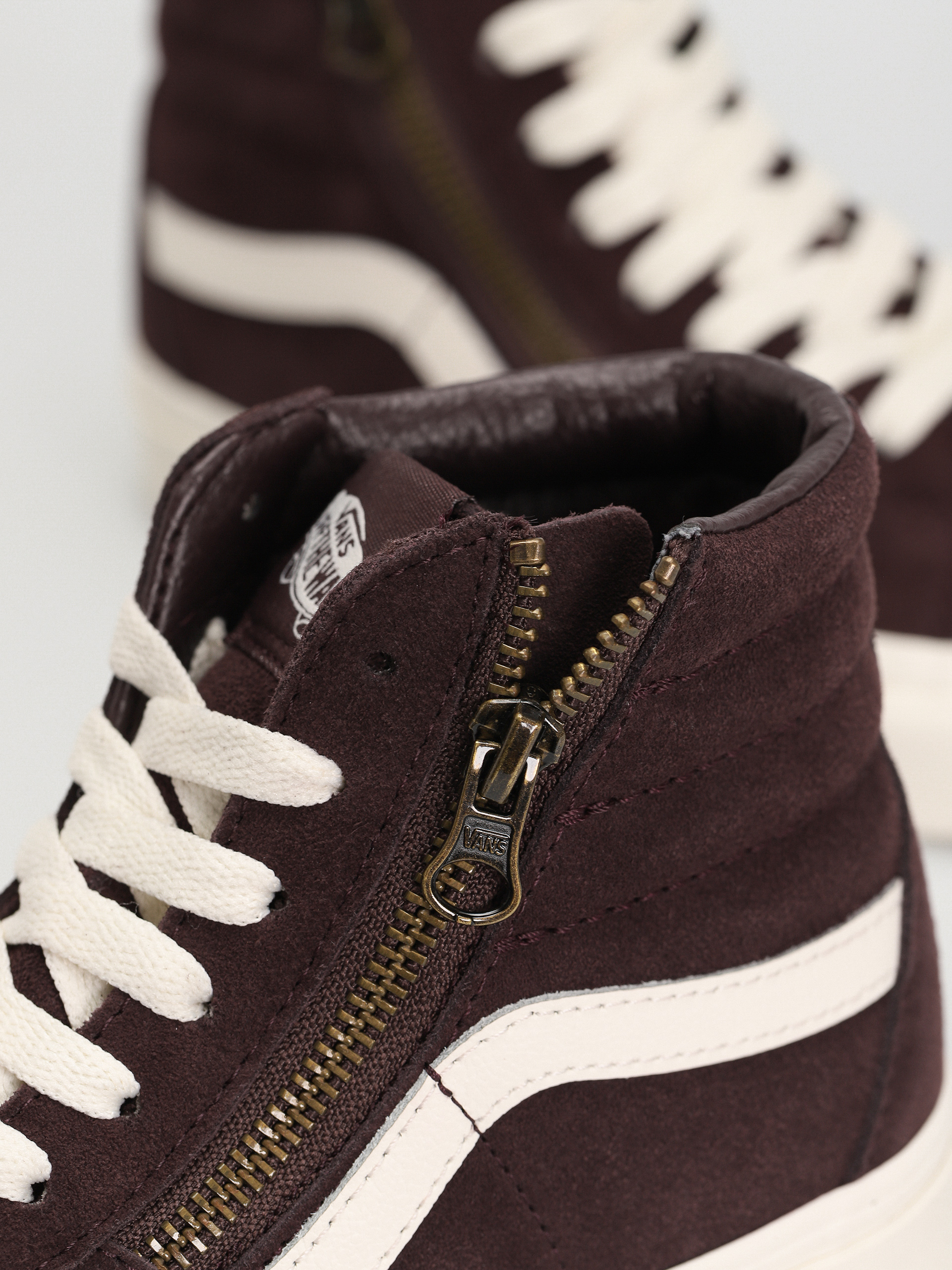 Buty Vans Sk8 Hi Reissue Side Zip (cozy hug dark brown)