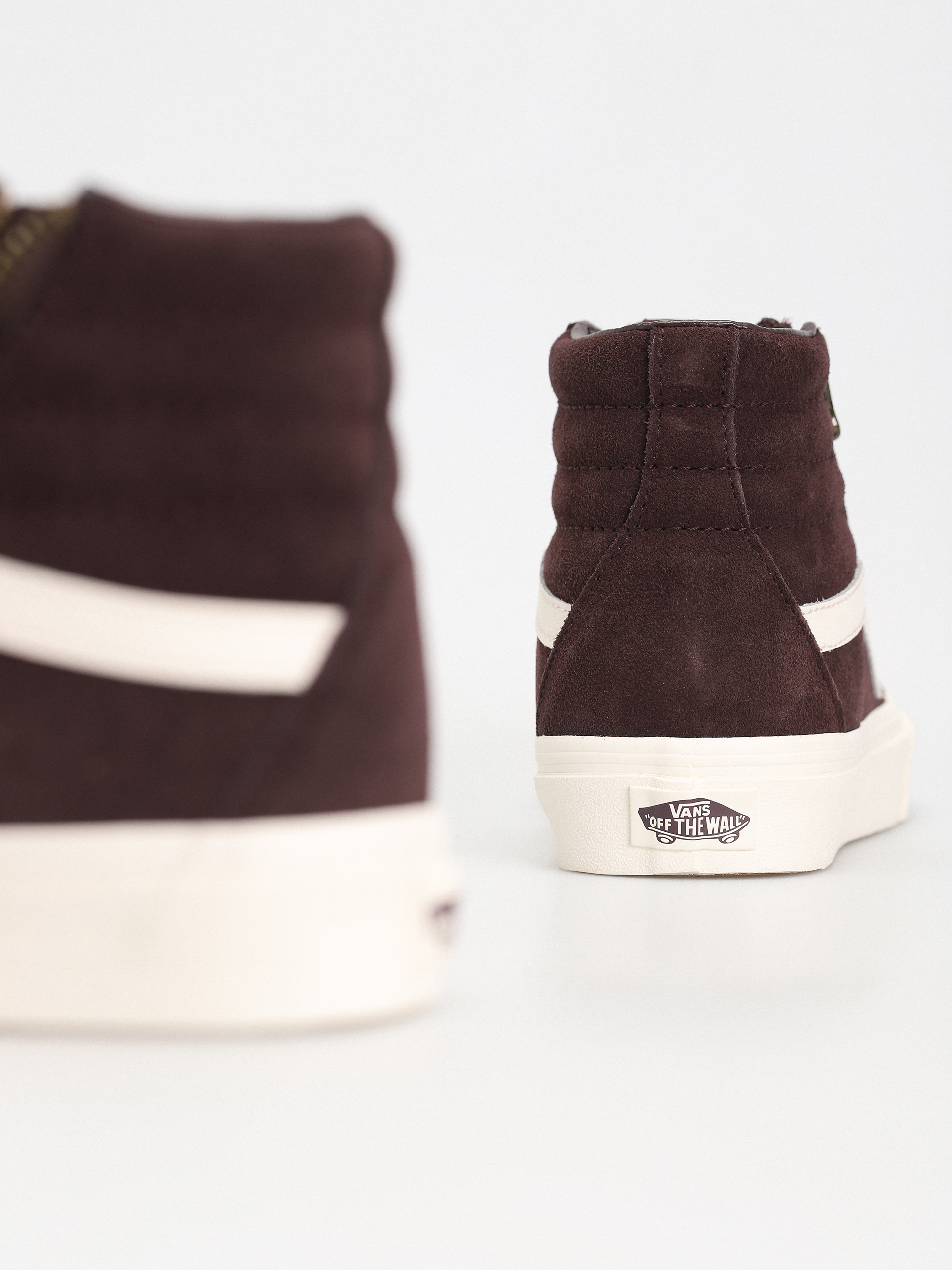 Buty Vans Sk8 Hi Reissue Side Zip (cozy hug dark brown)