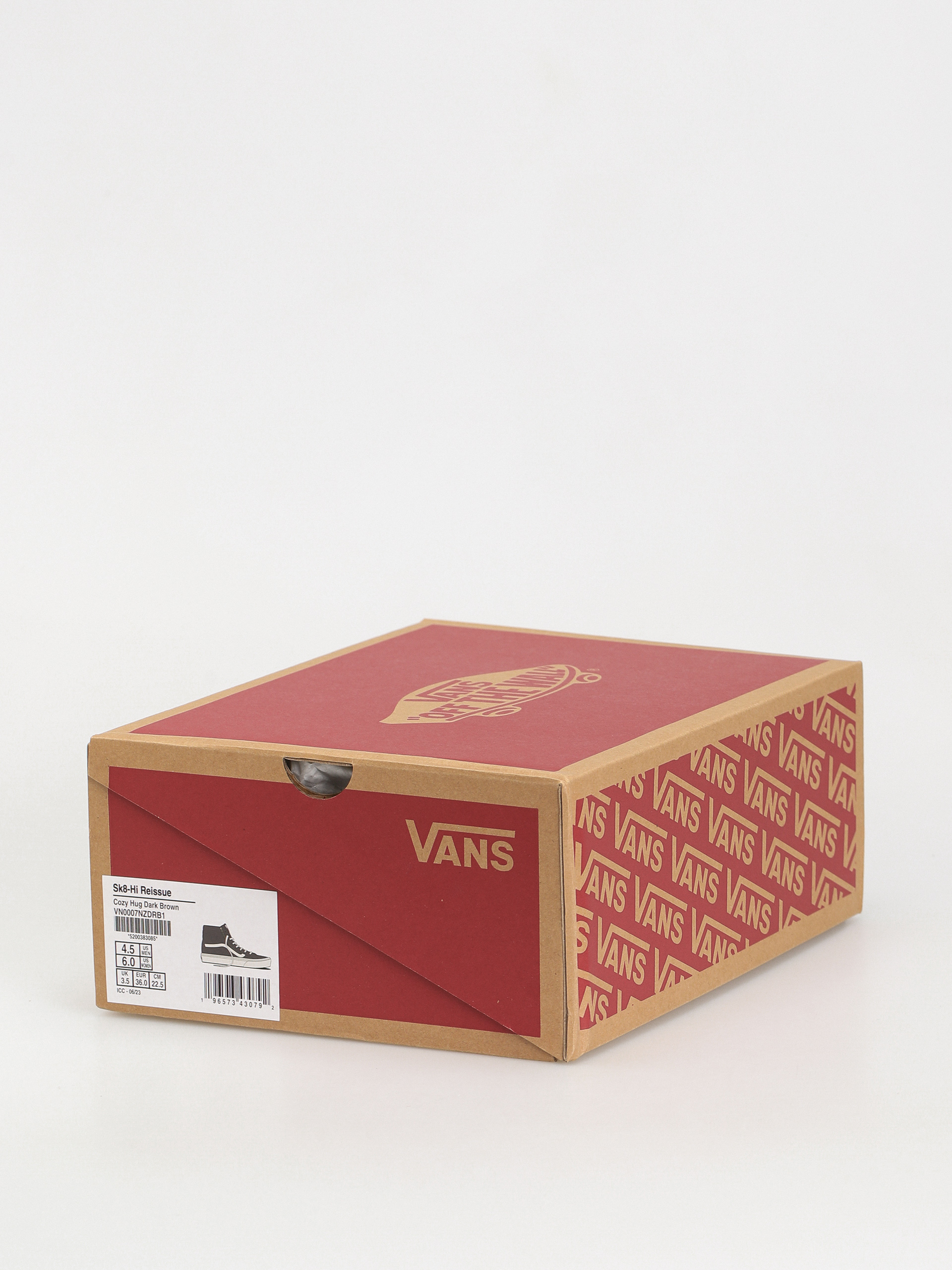 Buty Vans Sk8 Hi Reissue Side Zip (cozy hug dark brown)