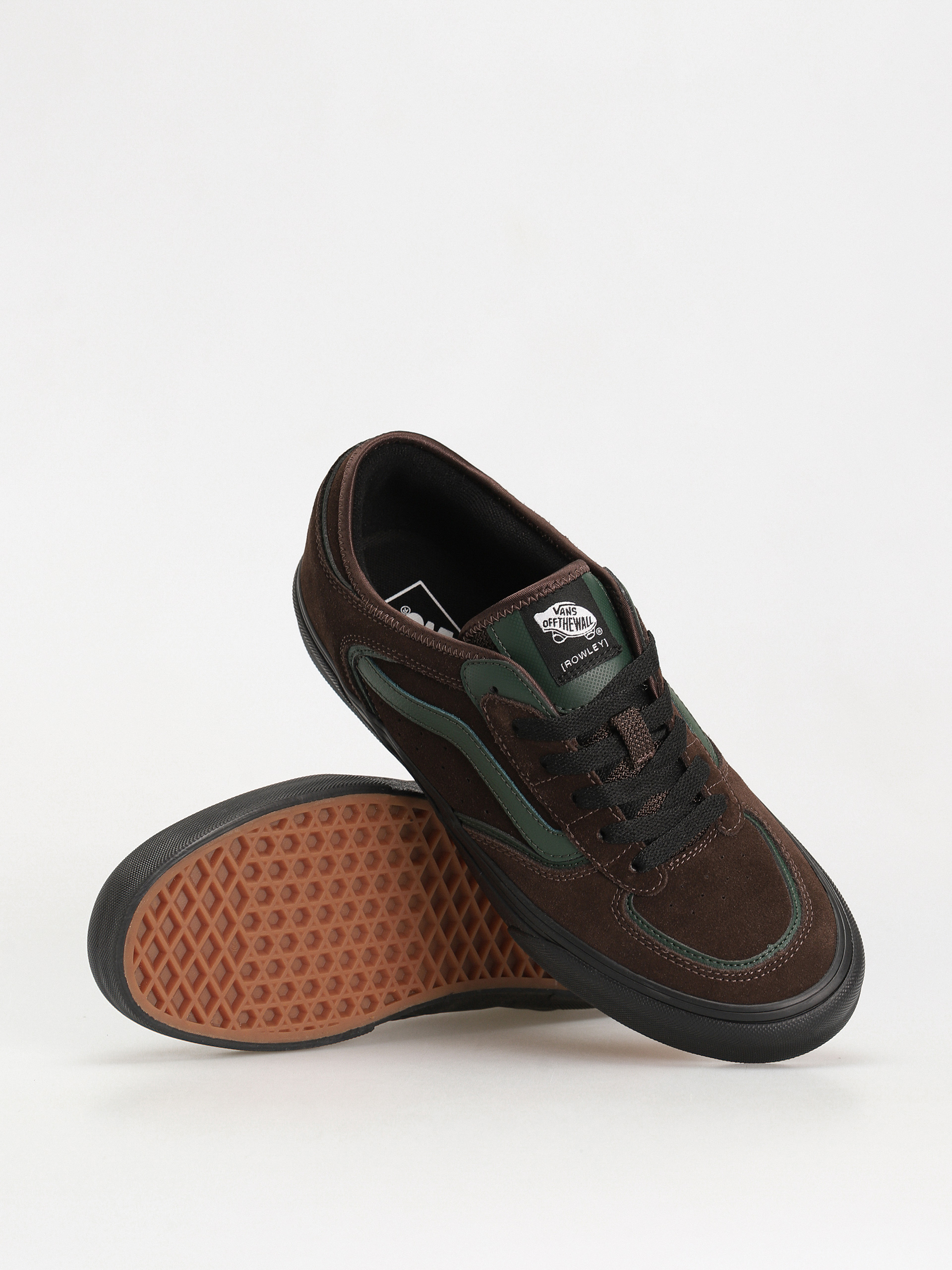 Buty Vans Rowley Classic (brown/green)