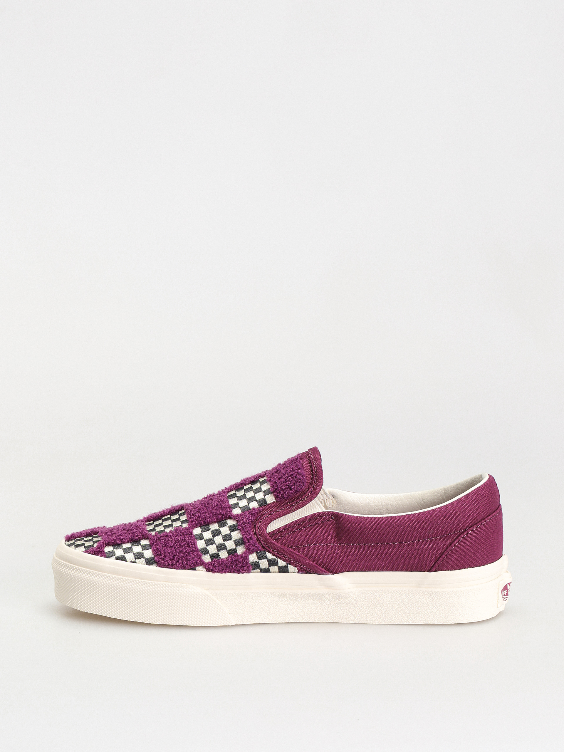 Buty Vans Classic Slip On (tufted check dark purple)