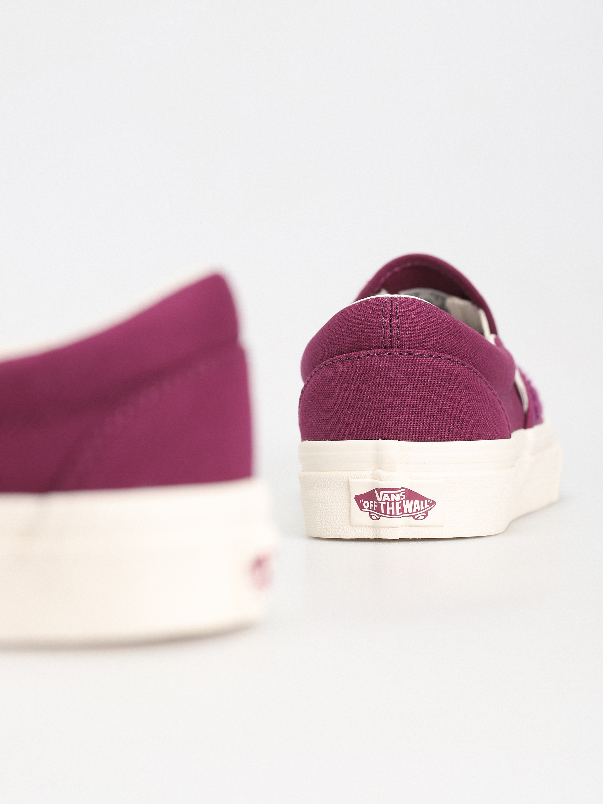 Buty Vans Classic Slip On (tufted check dark purple)