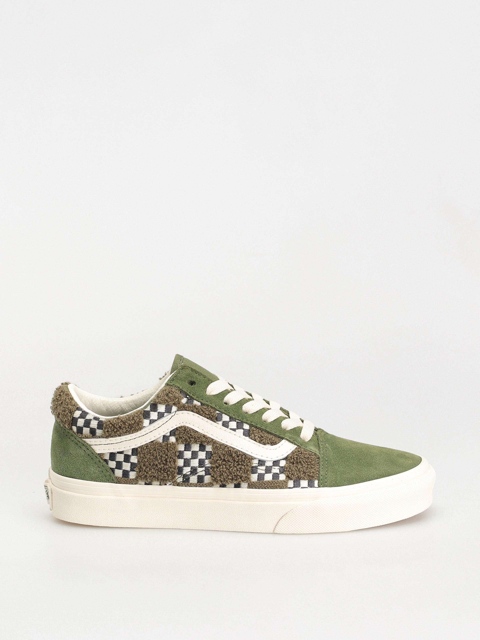 Buty Vans Old Skool (tufted check loden green)