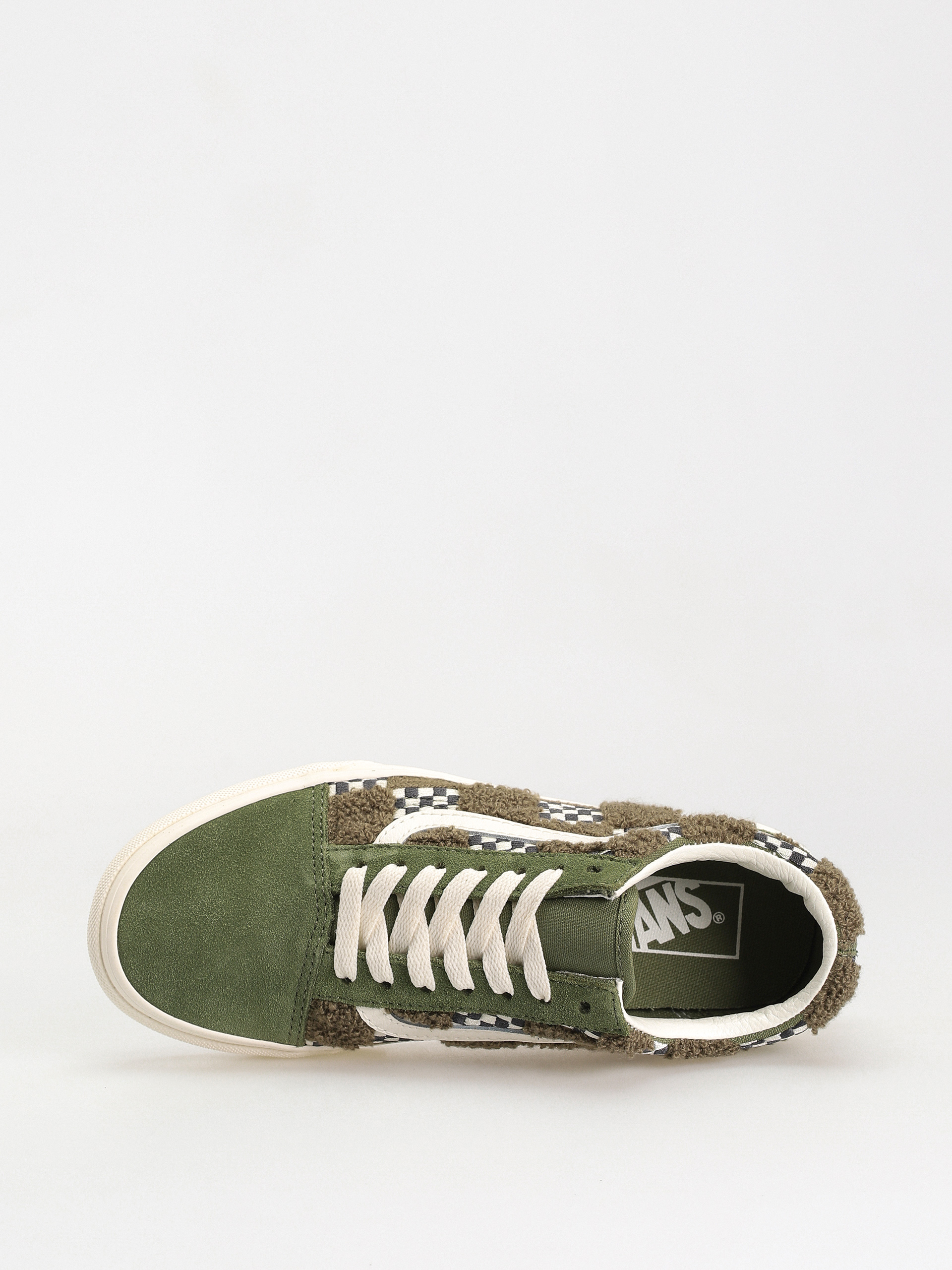 Buty Vans Old Skool (tufted check loden green)