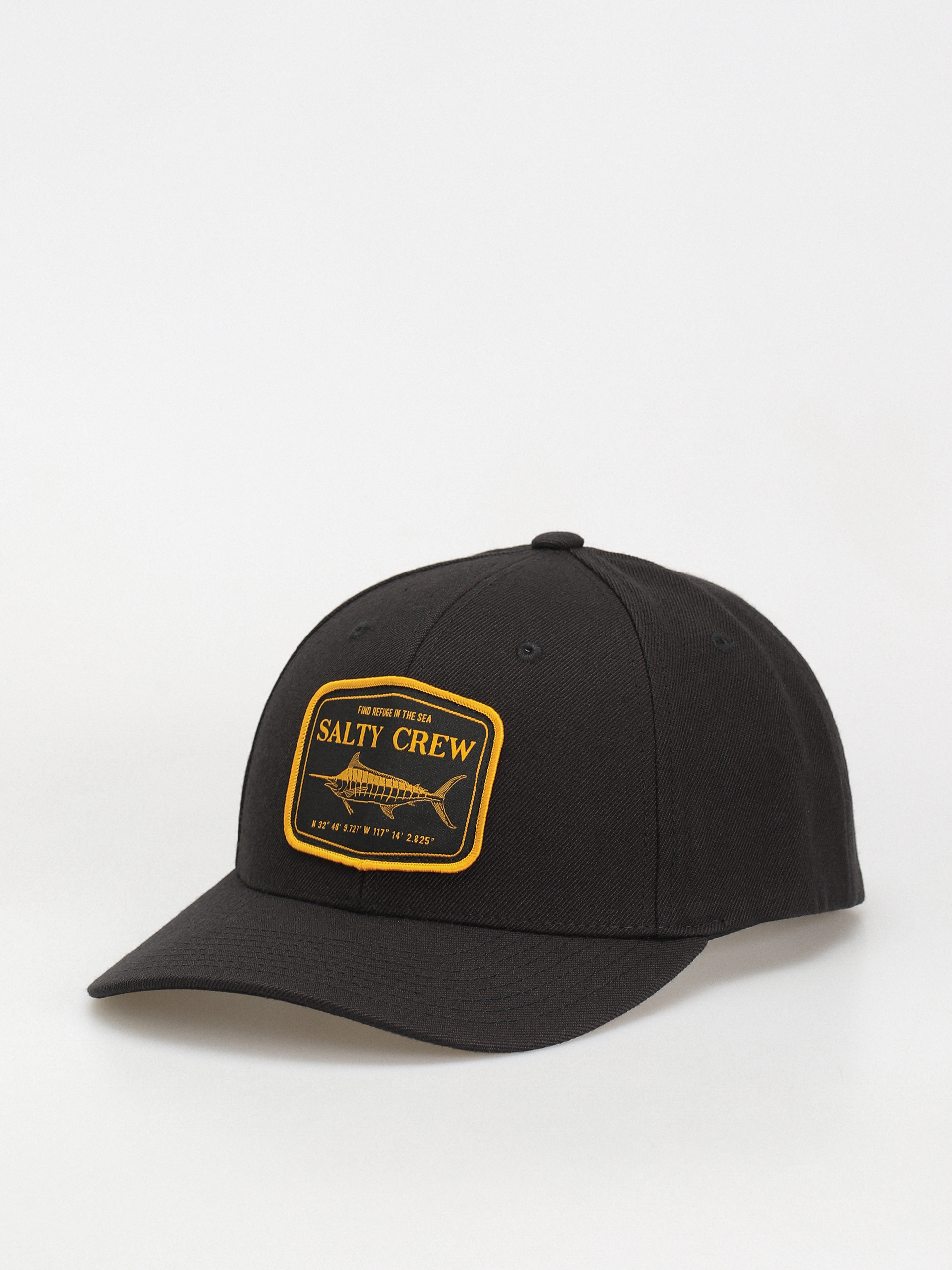 Czapka z daszkiem Salty Crew Stealth 6 Panel (black)