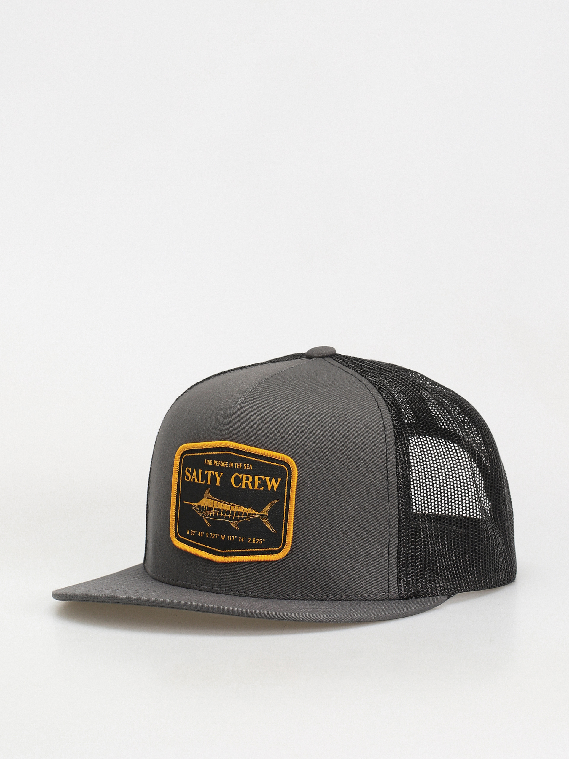 Czapka z daszkiem Salty Crew Stealth Trucker (charcoal/black)