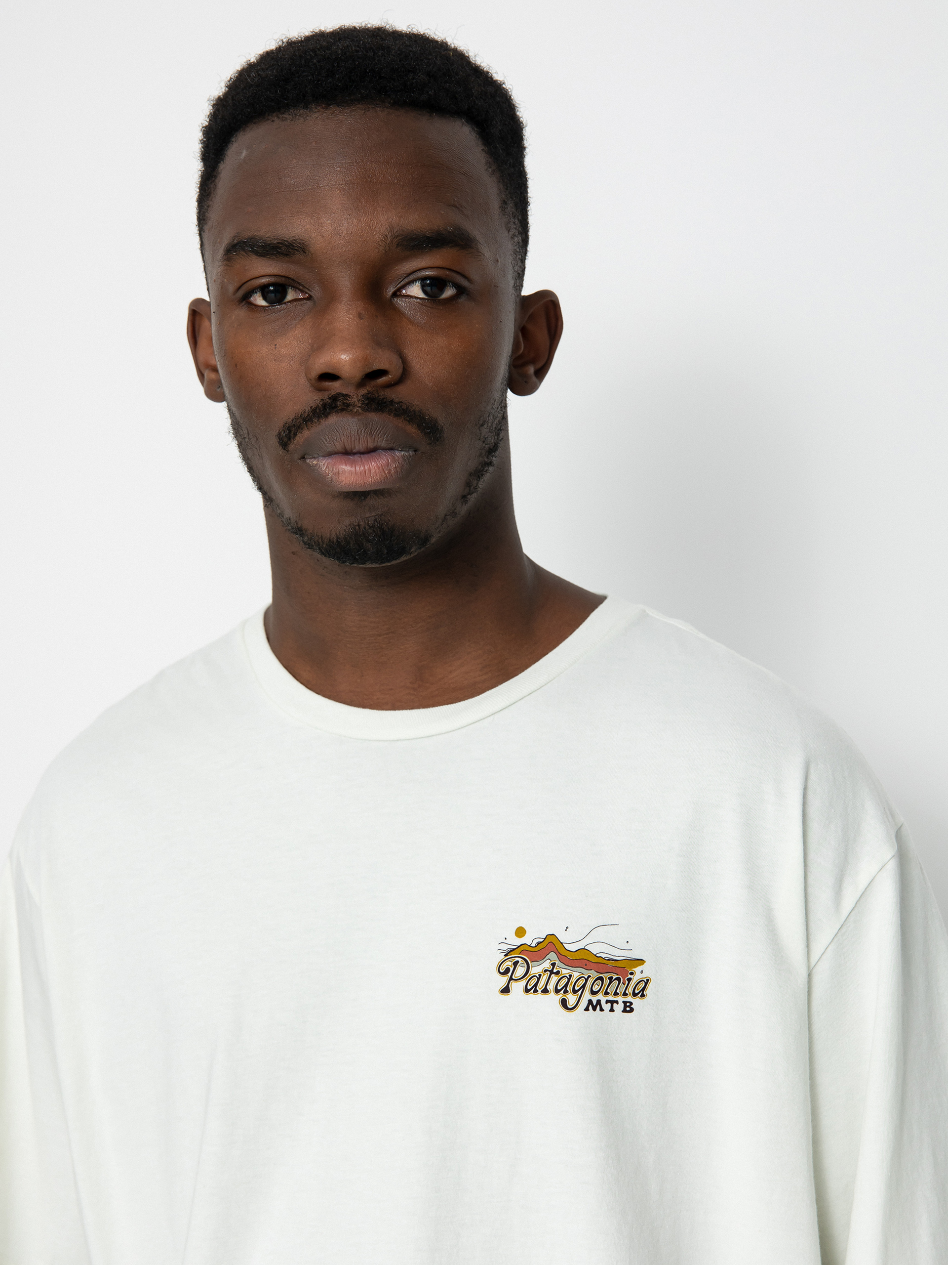 T-shirt Patagonia Protect Pedal Organic (birch white)