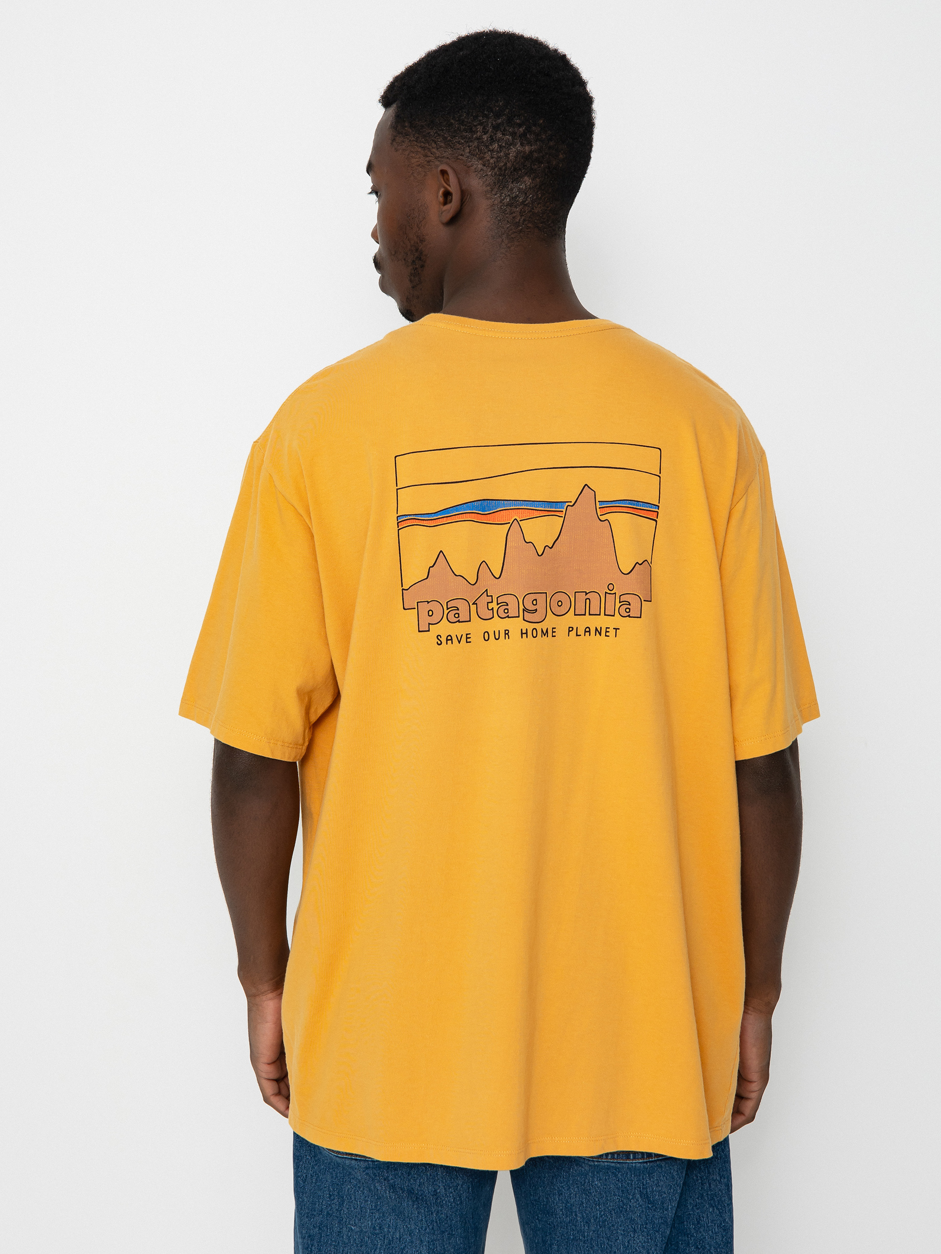 T-shirt Patagonia 73 Skyline Organic (dried mango)