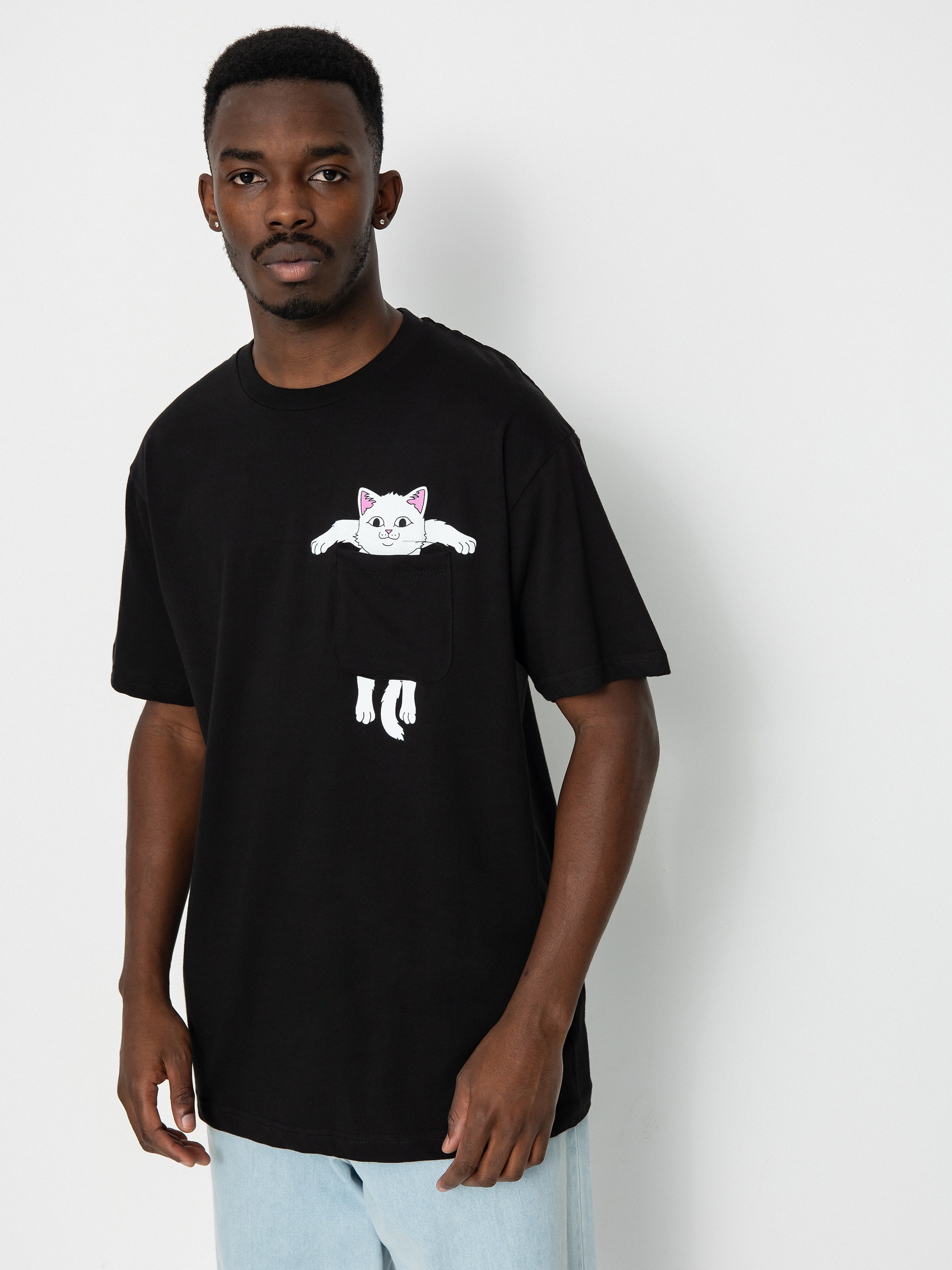 T-shirt RipNDip Broke The Pocket (black)