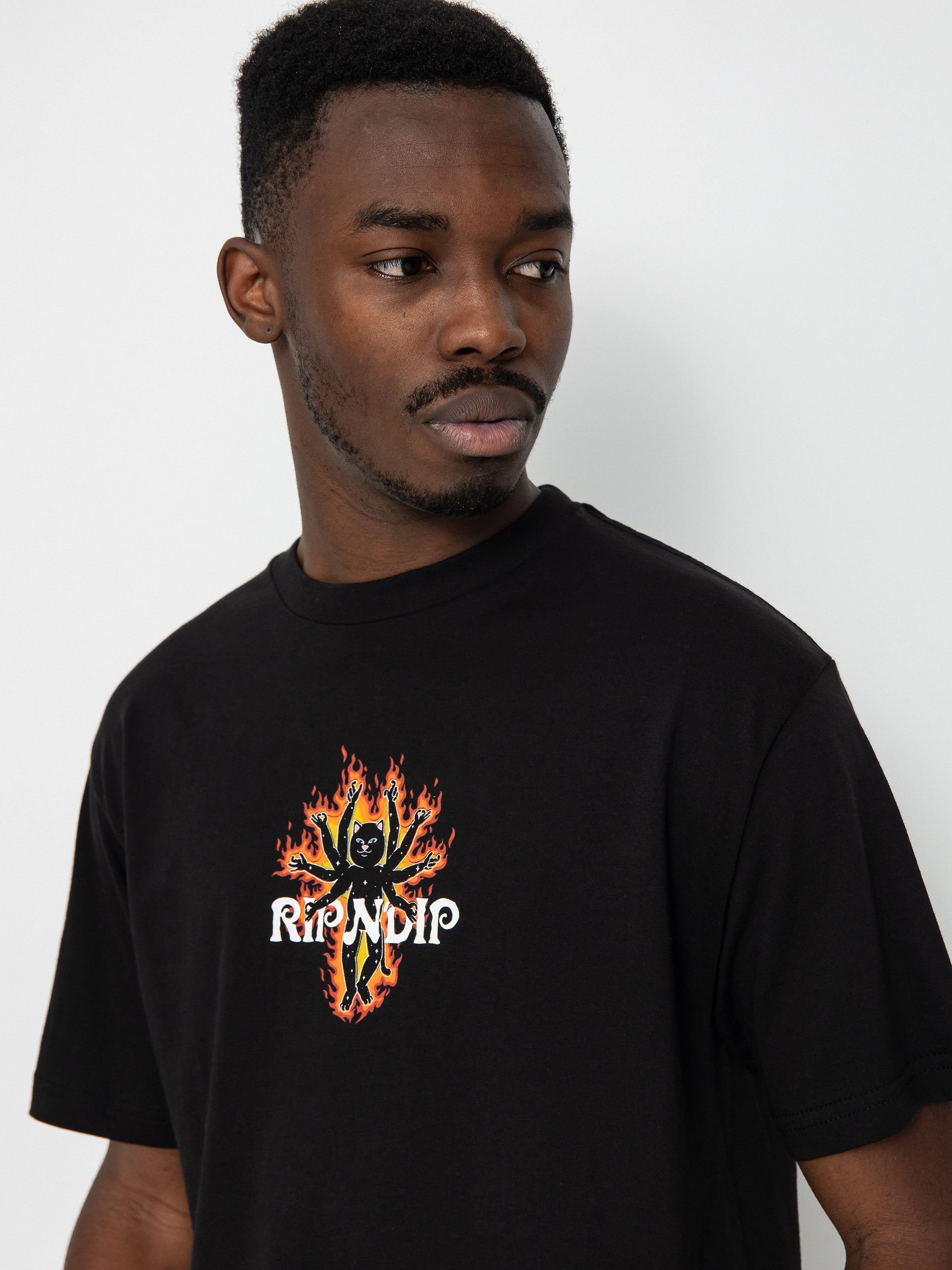 T-shirt RipNDip Illusion Jerm (black)