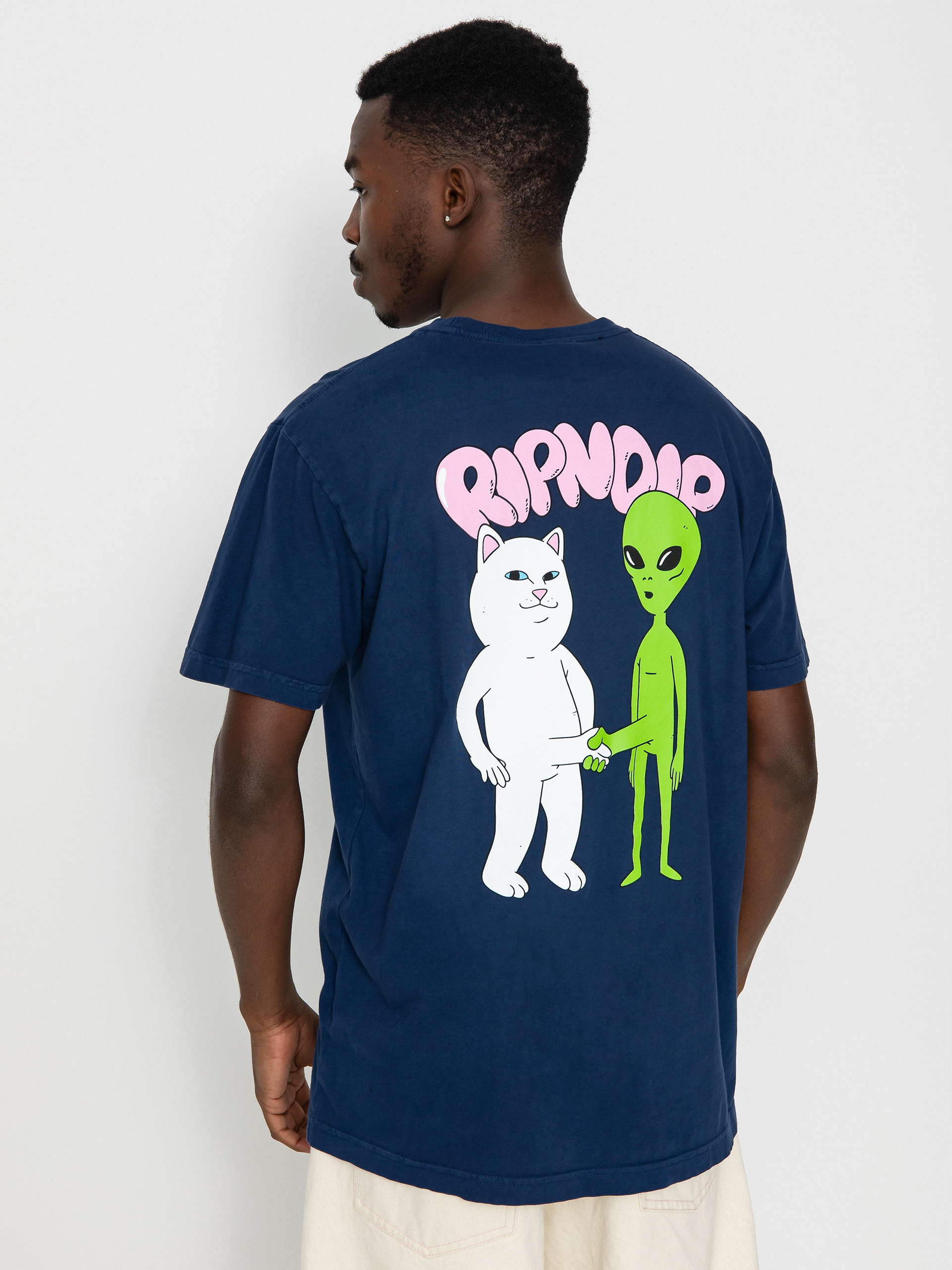 T-shirt RipNDip Handshake (navy)