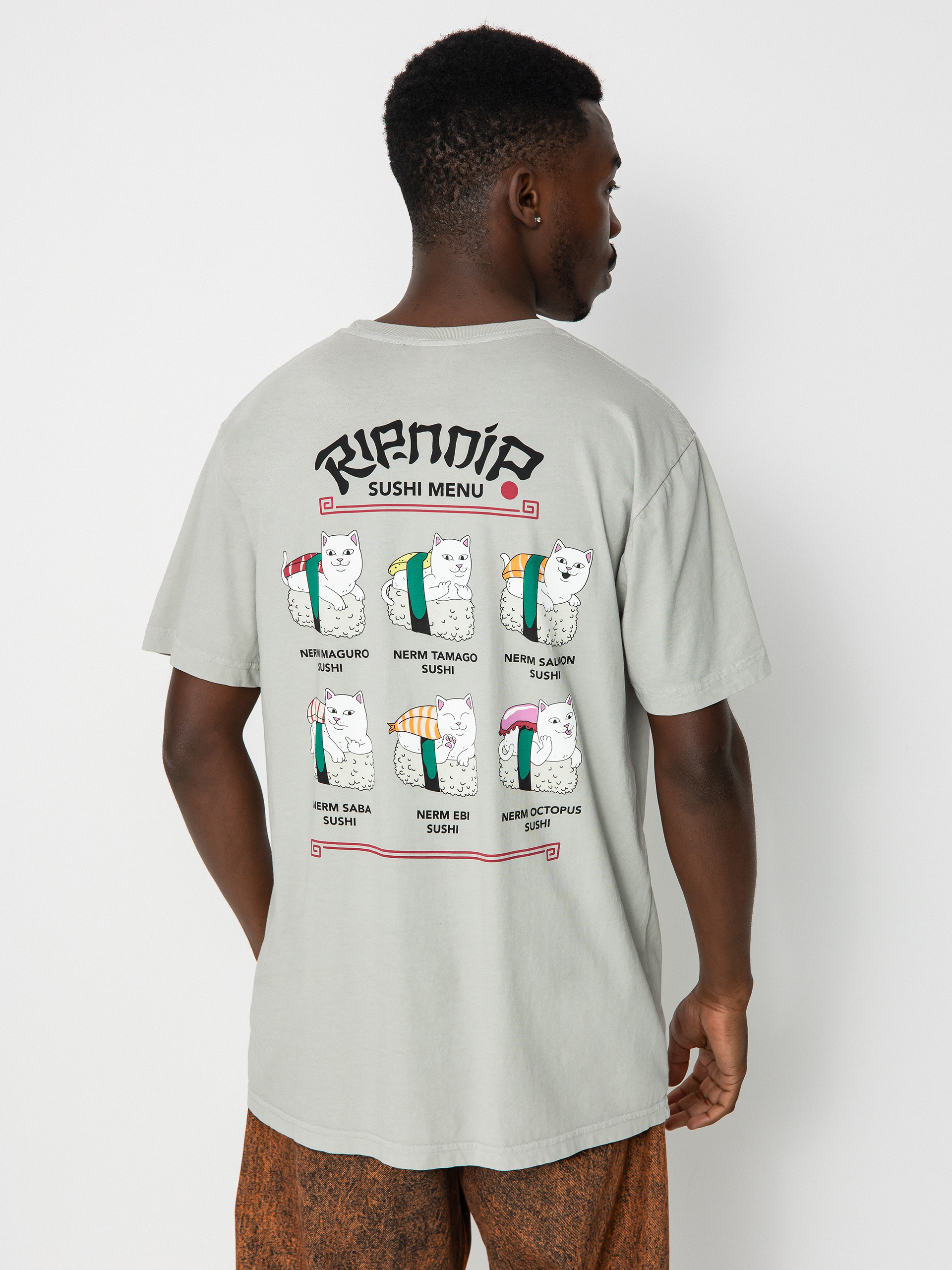 T-shirt RipNDip Sushi Nerm (grey)
