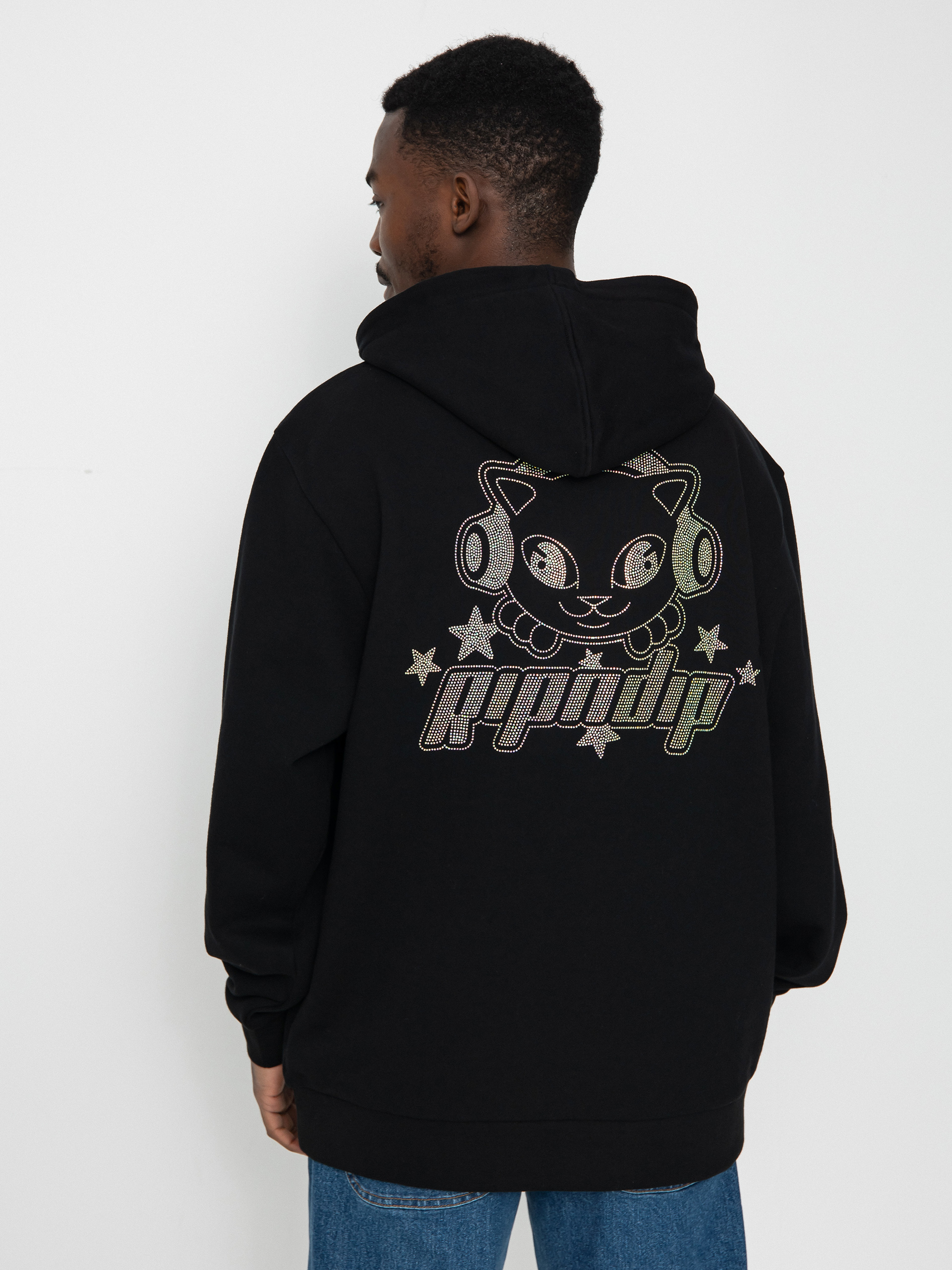 Bluza z kapturem RipNDip Kawaii Nerm HD (black)