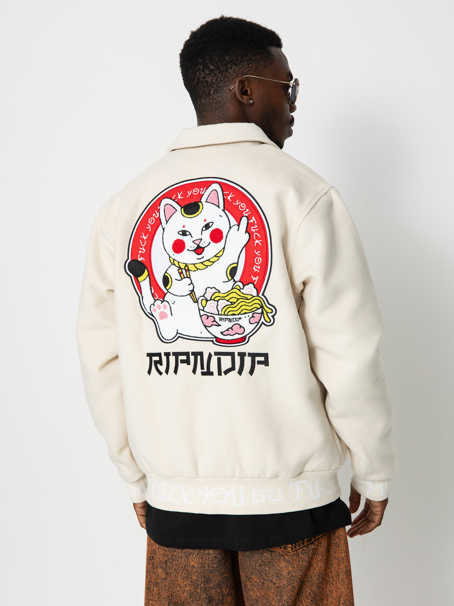 Kurtka RipNDip Lucky Nerm (cream)