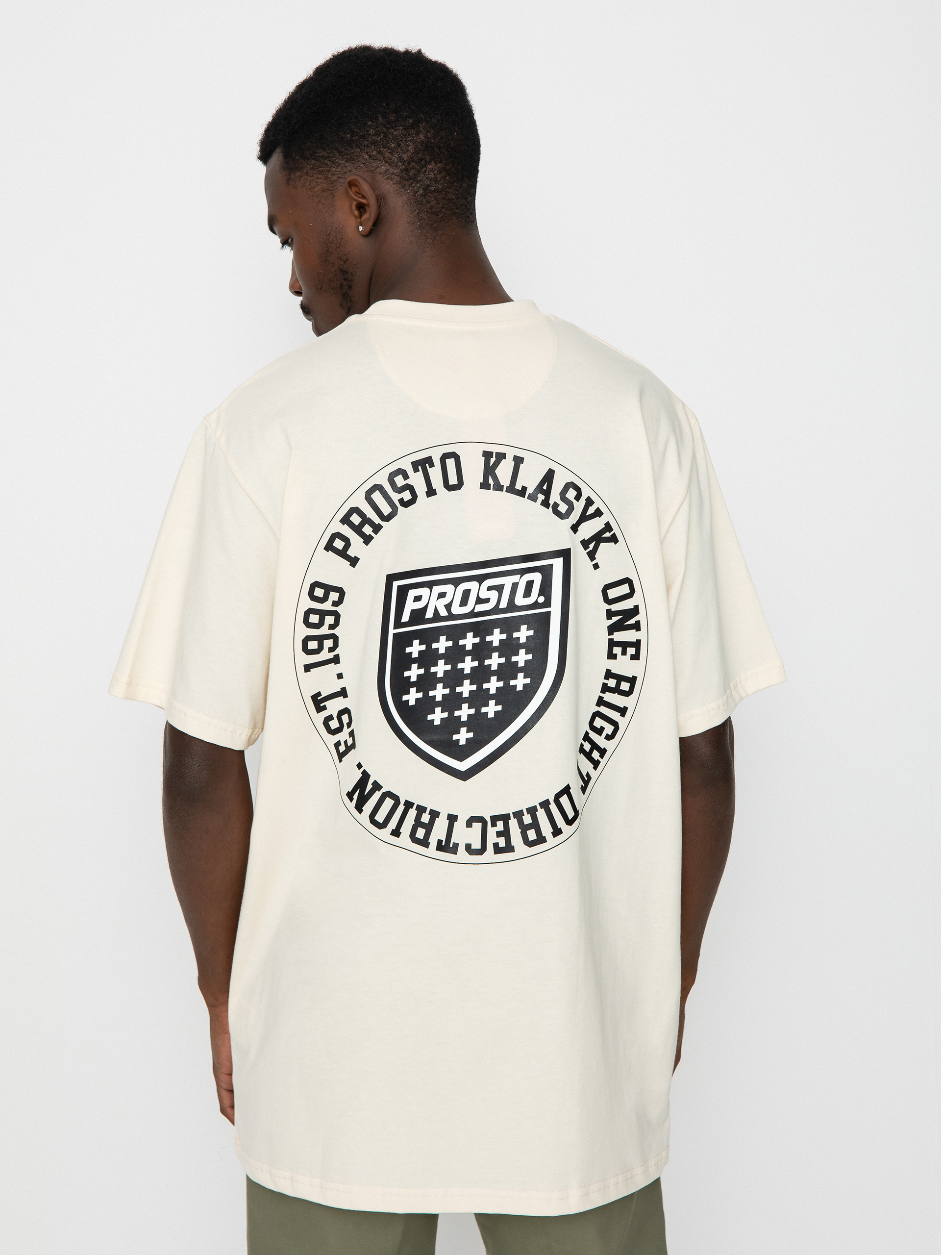 T-shirt Prosto Staples (beige)