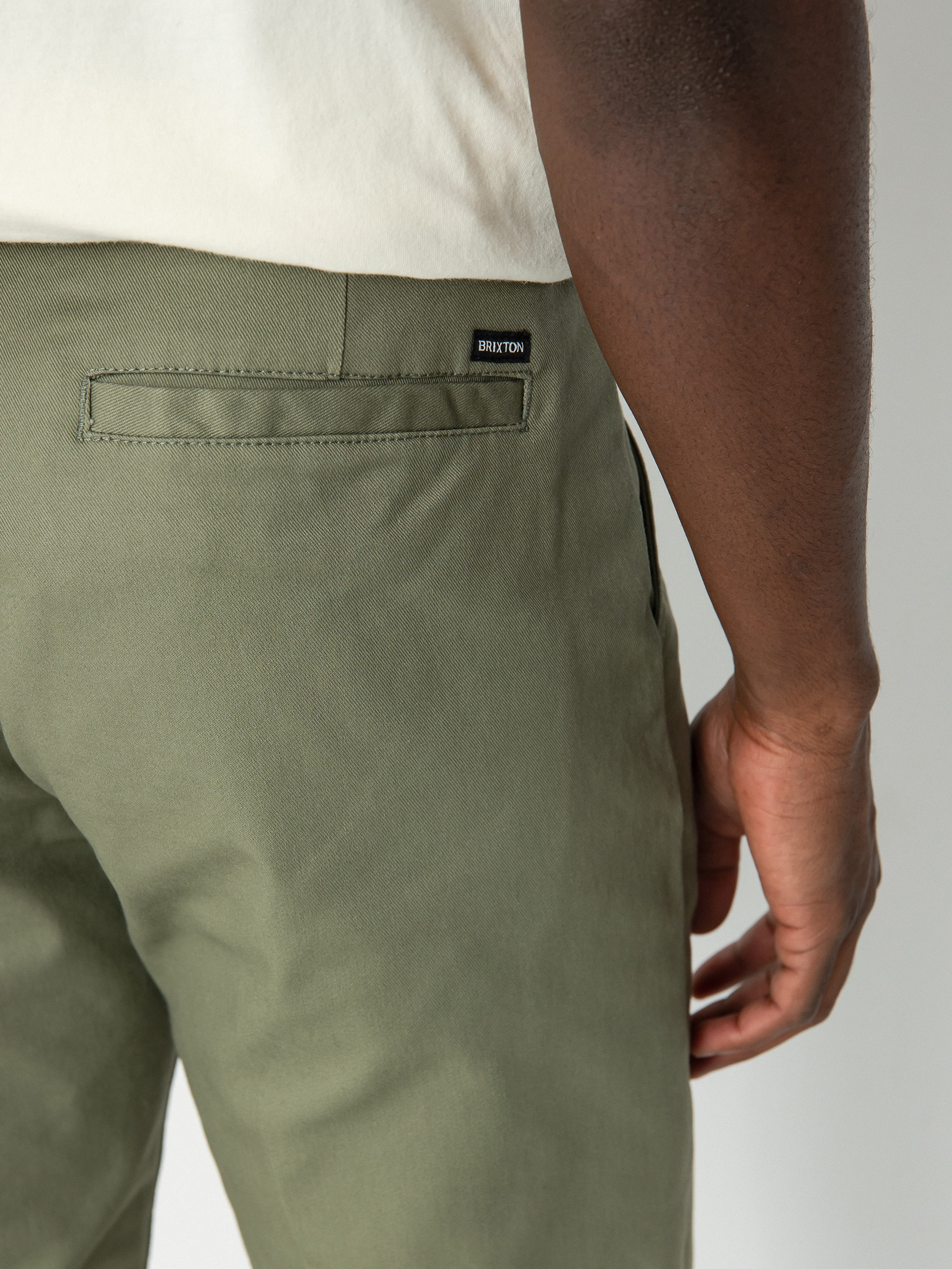 Spodnie Brixton Choice Chino Regular (olive surplus)