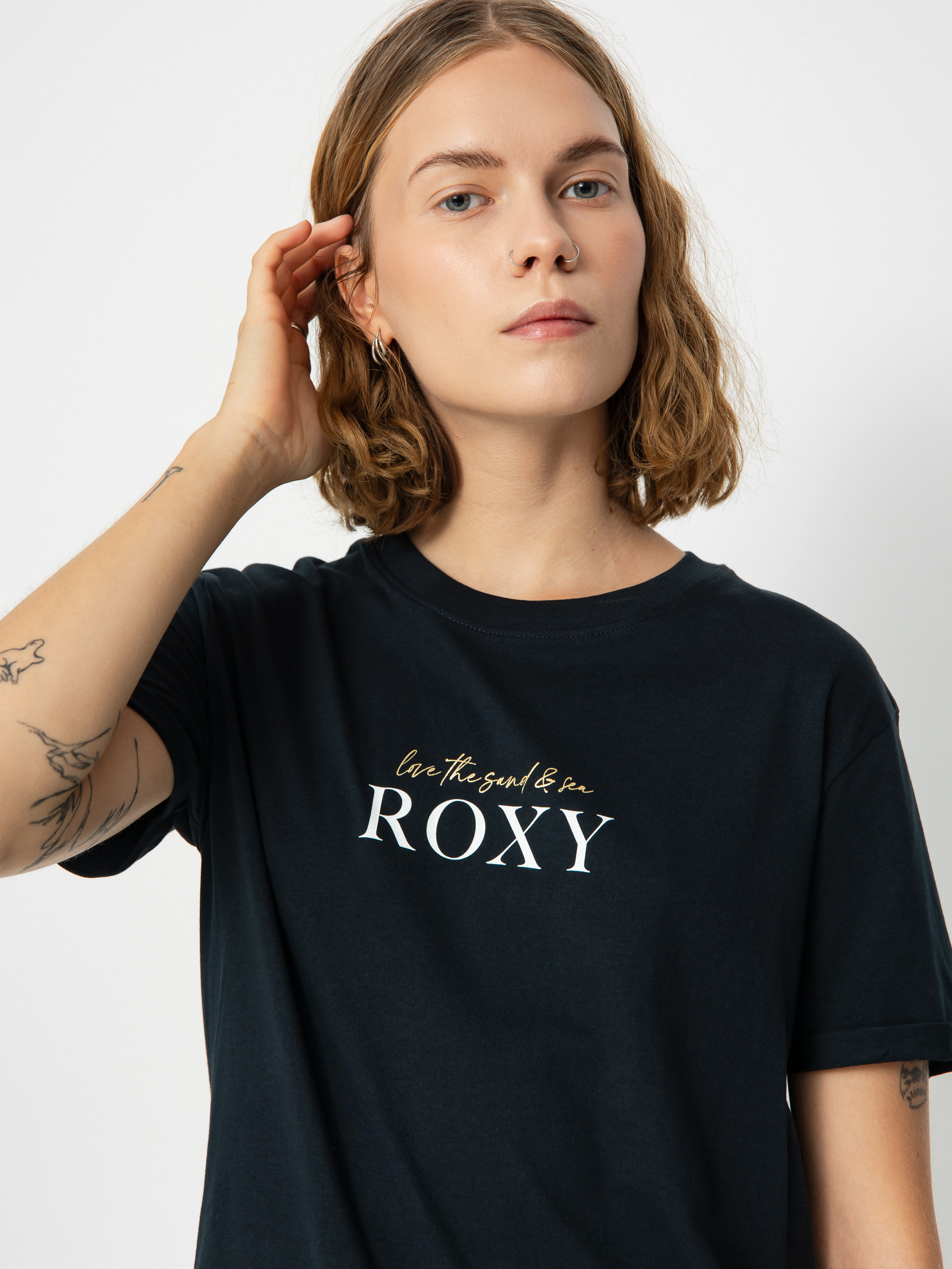 T-shirt Roxy Noon Ocean Wmn (anthracite)
