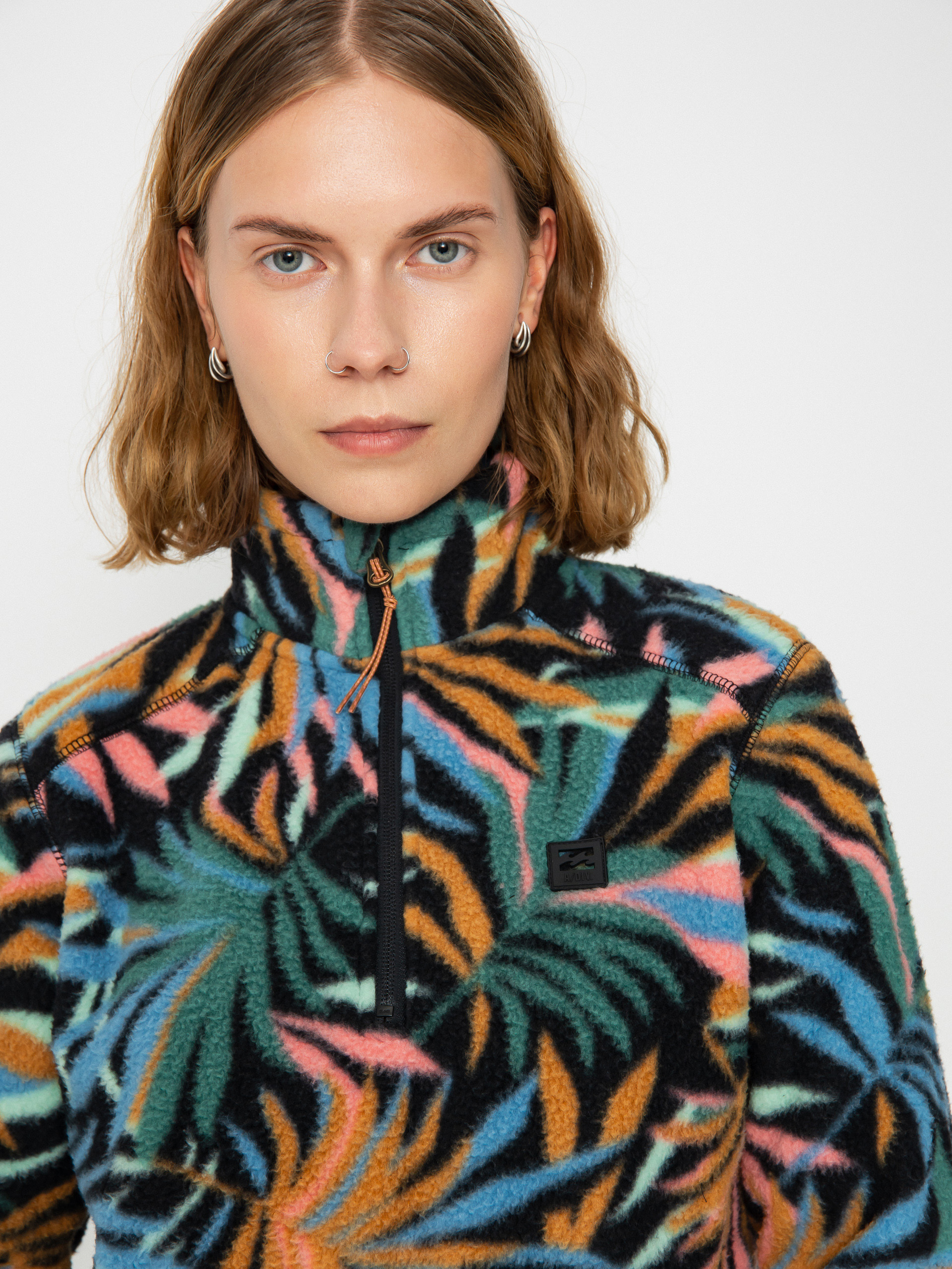 Damski Polar Billabong Boundary Mock 3 (stormy blue)