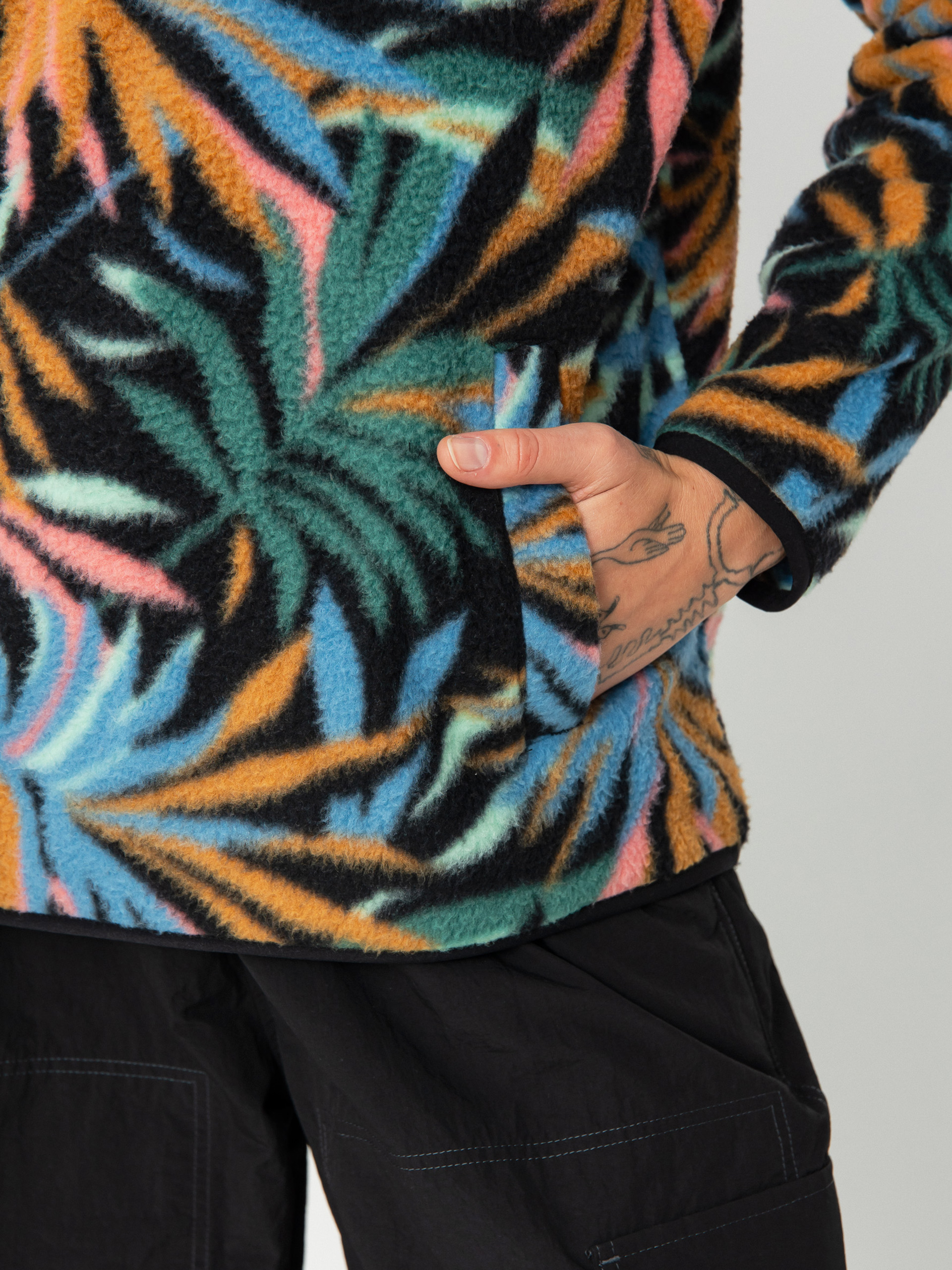 Damski Polar Billabong Boundary Mock 3 (stormy blue)