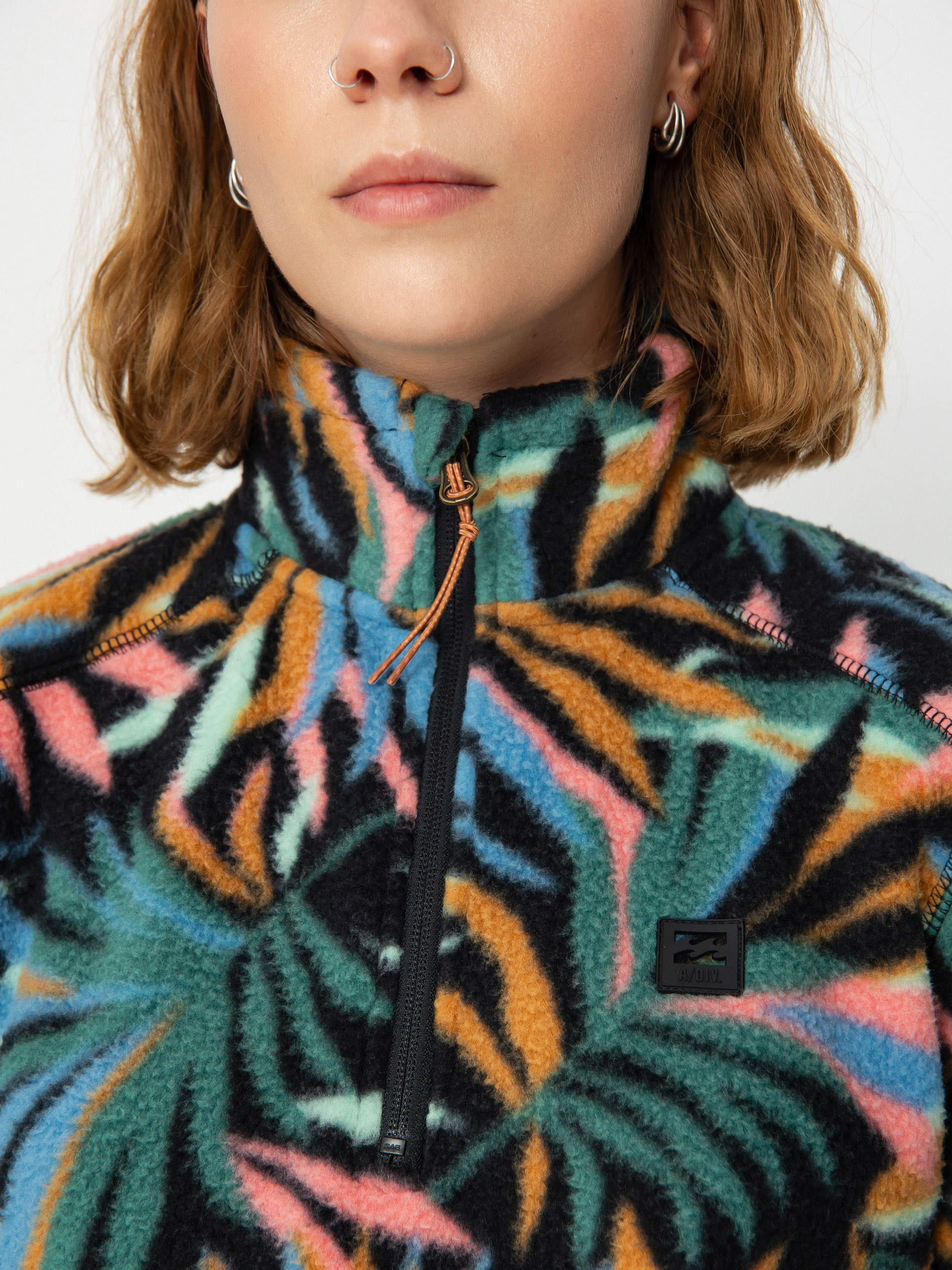 Damski Polar Billabong Boundary Mock 3 (stormy blue)