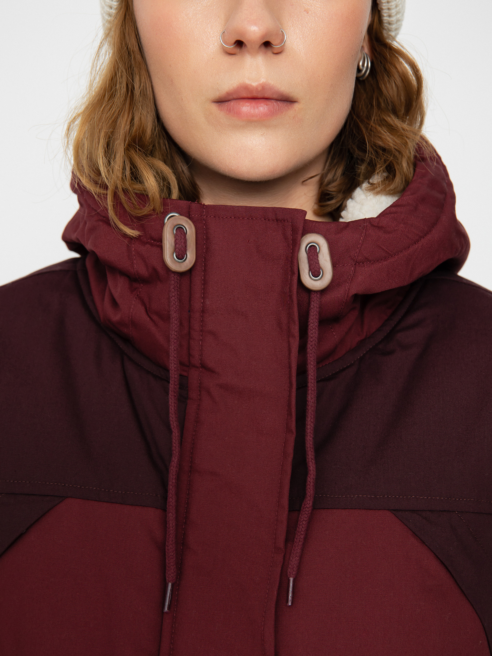 Kurtka Iriedaily Mountie Wmn (maroon)