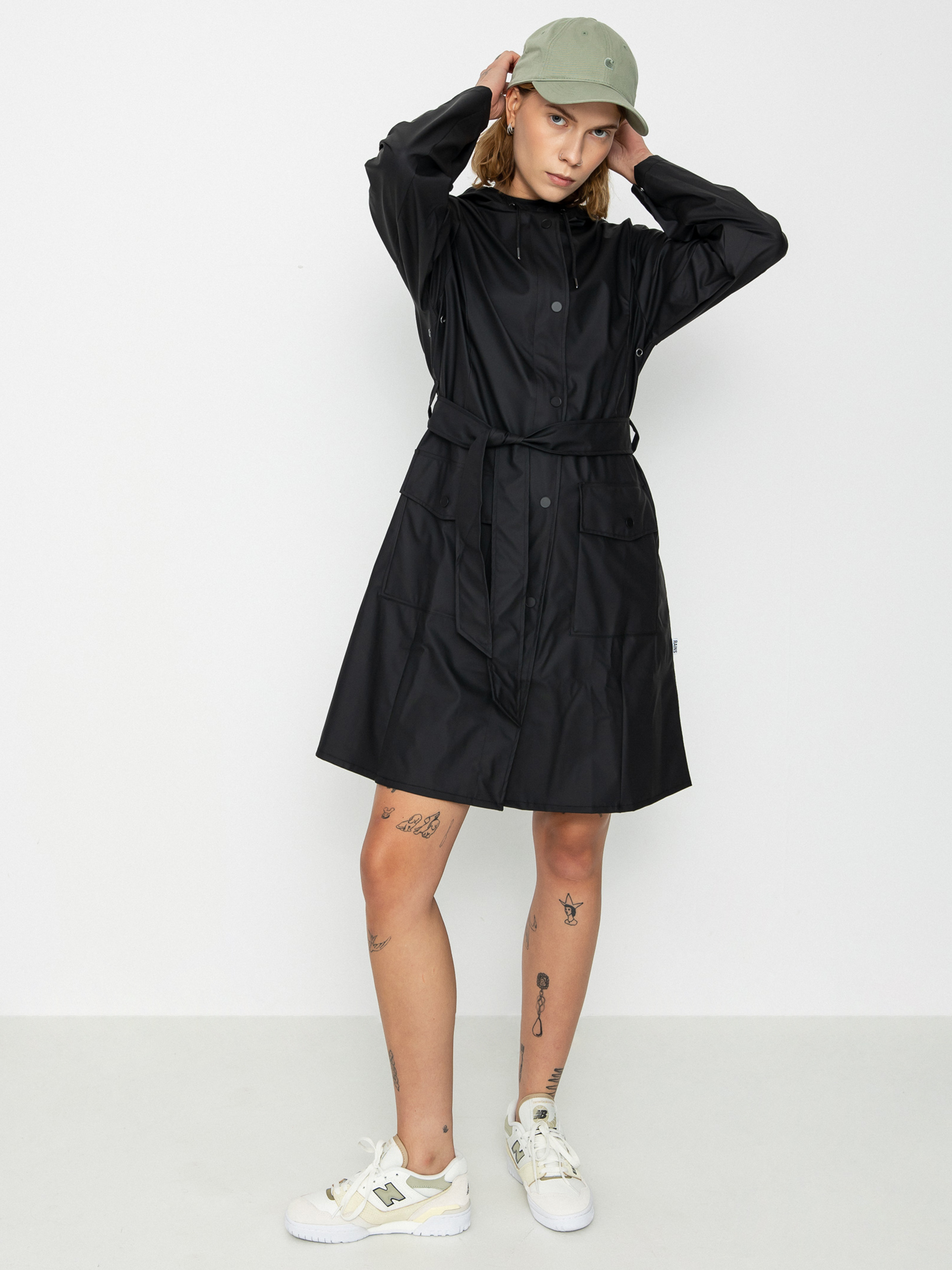 Kurtka Rains Curve Jacket Wmn (black)