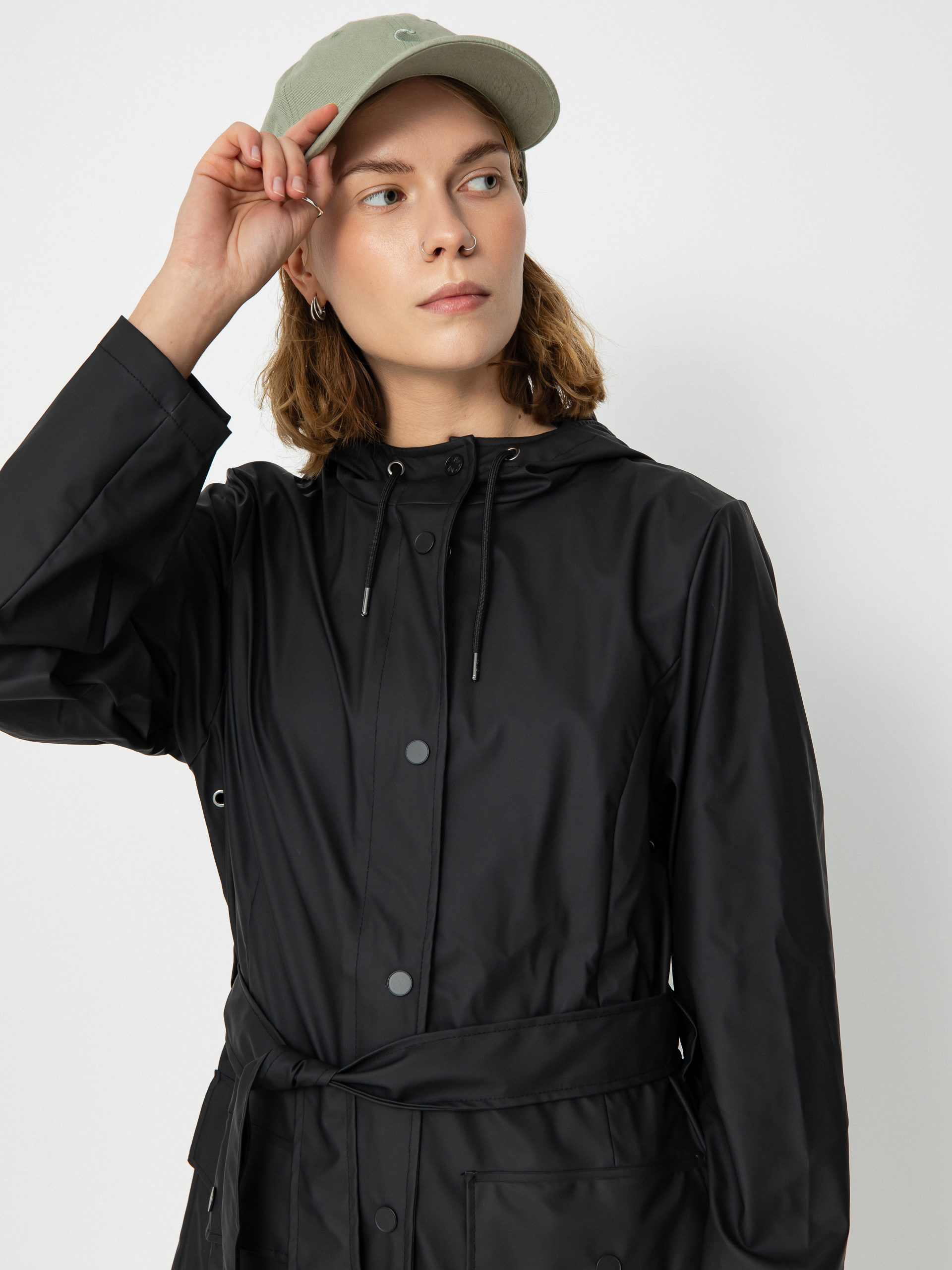 Kurtka Rains Curve Jacket Wmn (black)