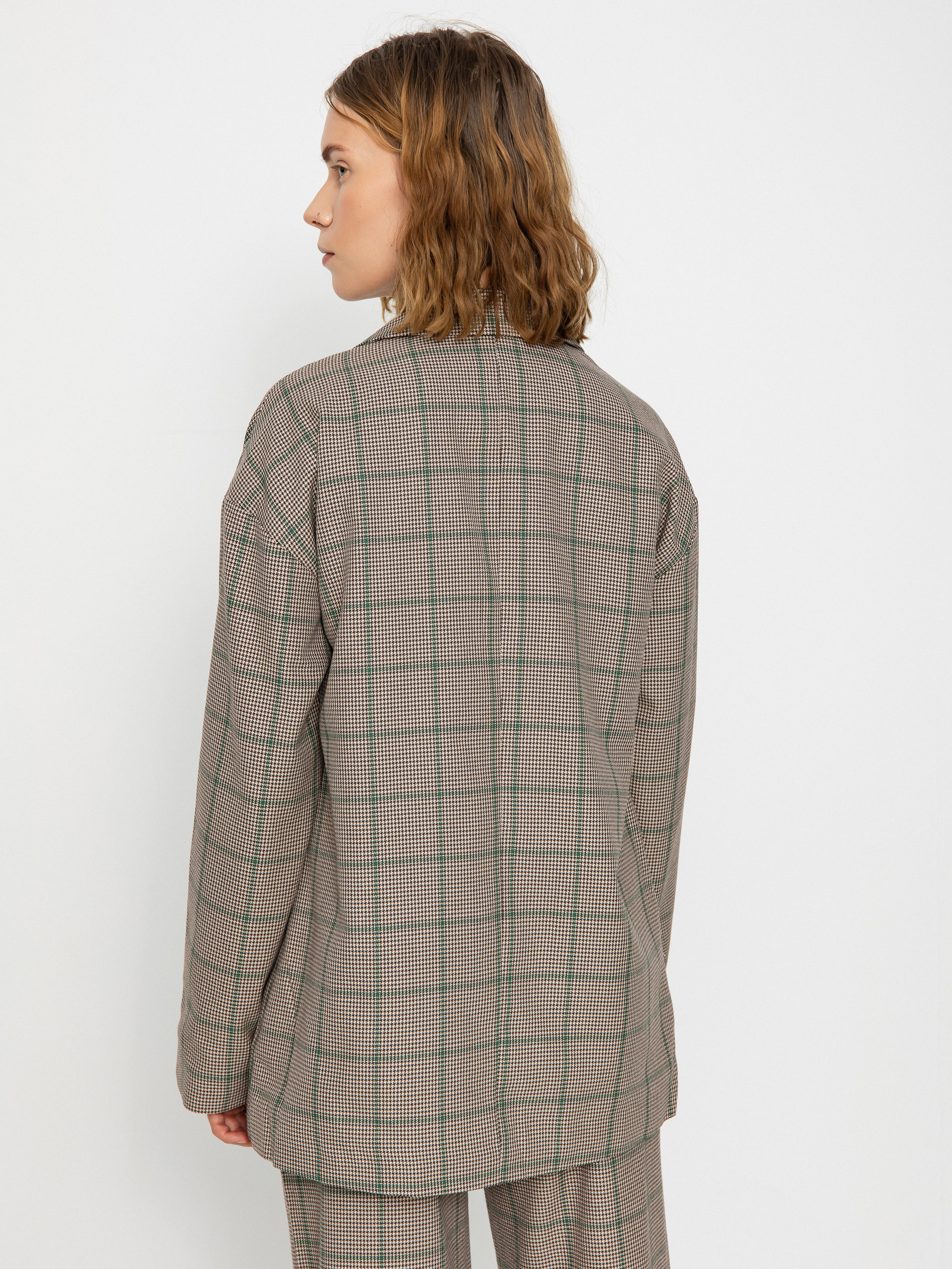 Kurtka Brixton Axl Oversized Blazer Wmn (sesame/seal brown)