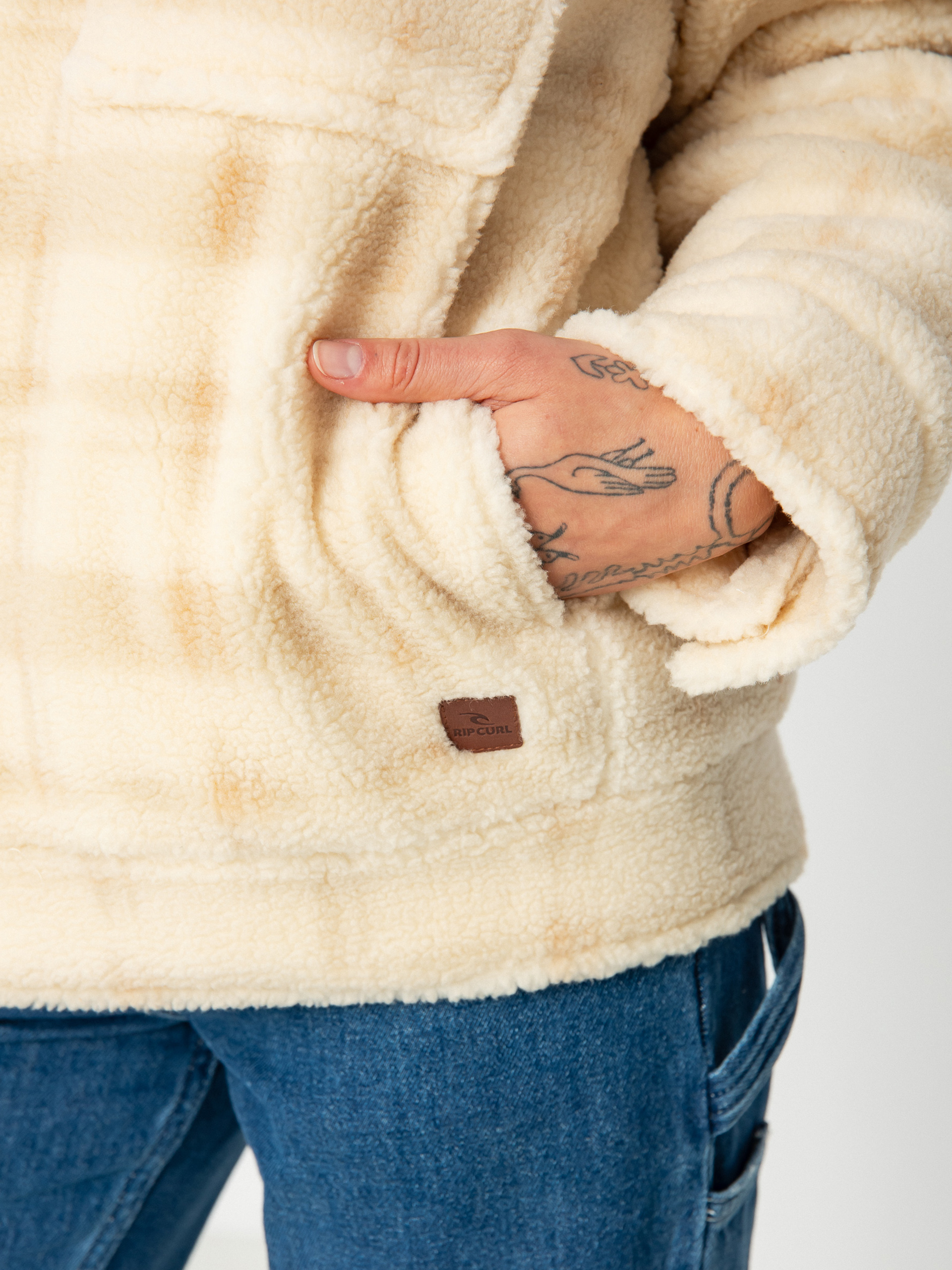 Kurtka Rip Curl Sunrise Session Sherpa Wmn (beige)