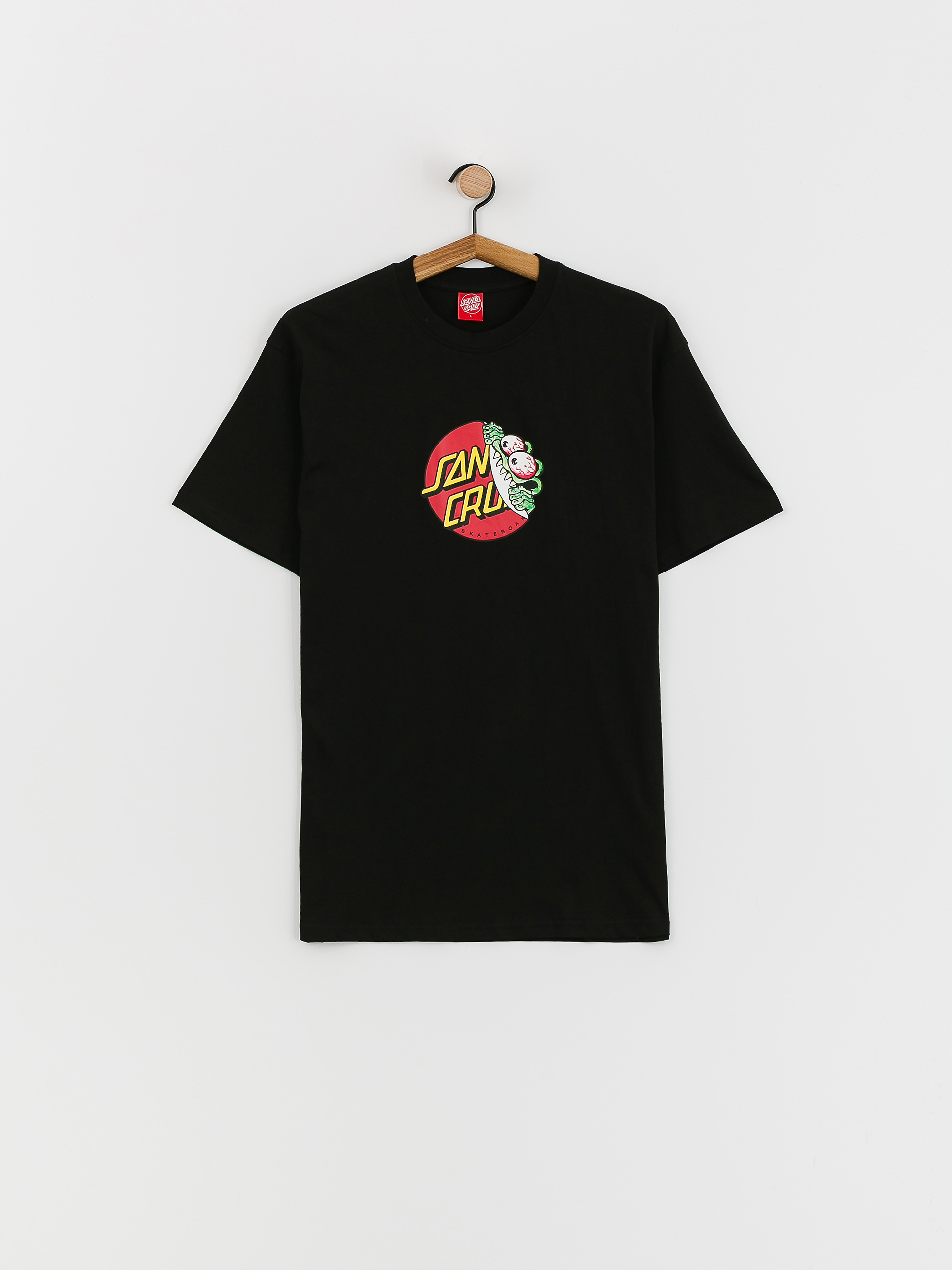 T-shirt Santa Cruz Beware Dot Front (black)