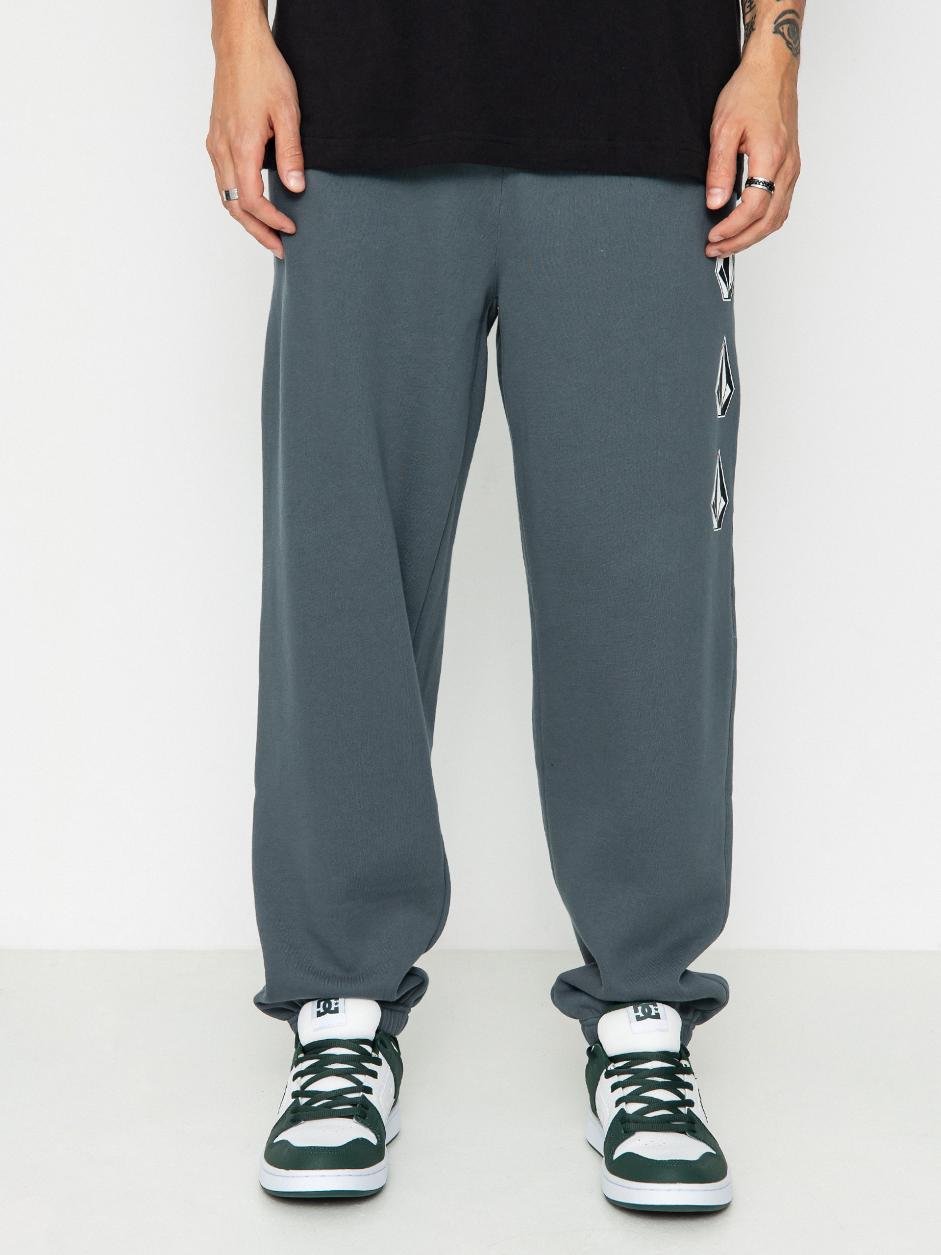 Spodnie Volcom Iconic Stone Fleece (dark slate)