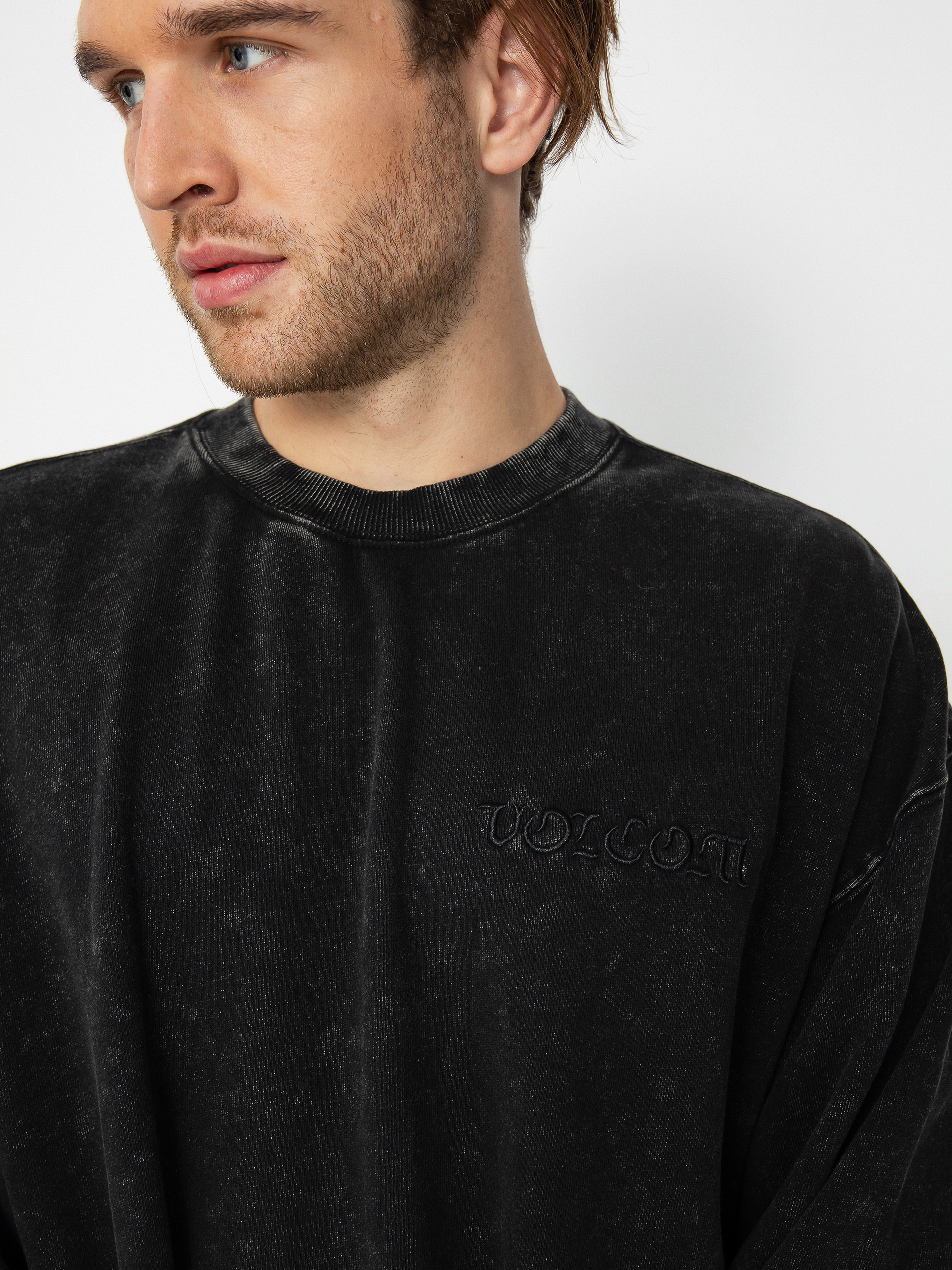 Bluza Volcom Acid Wall Crew (black)