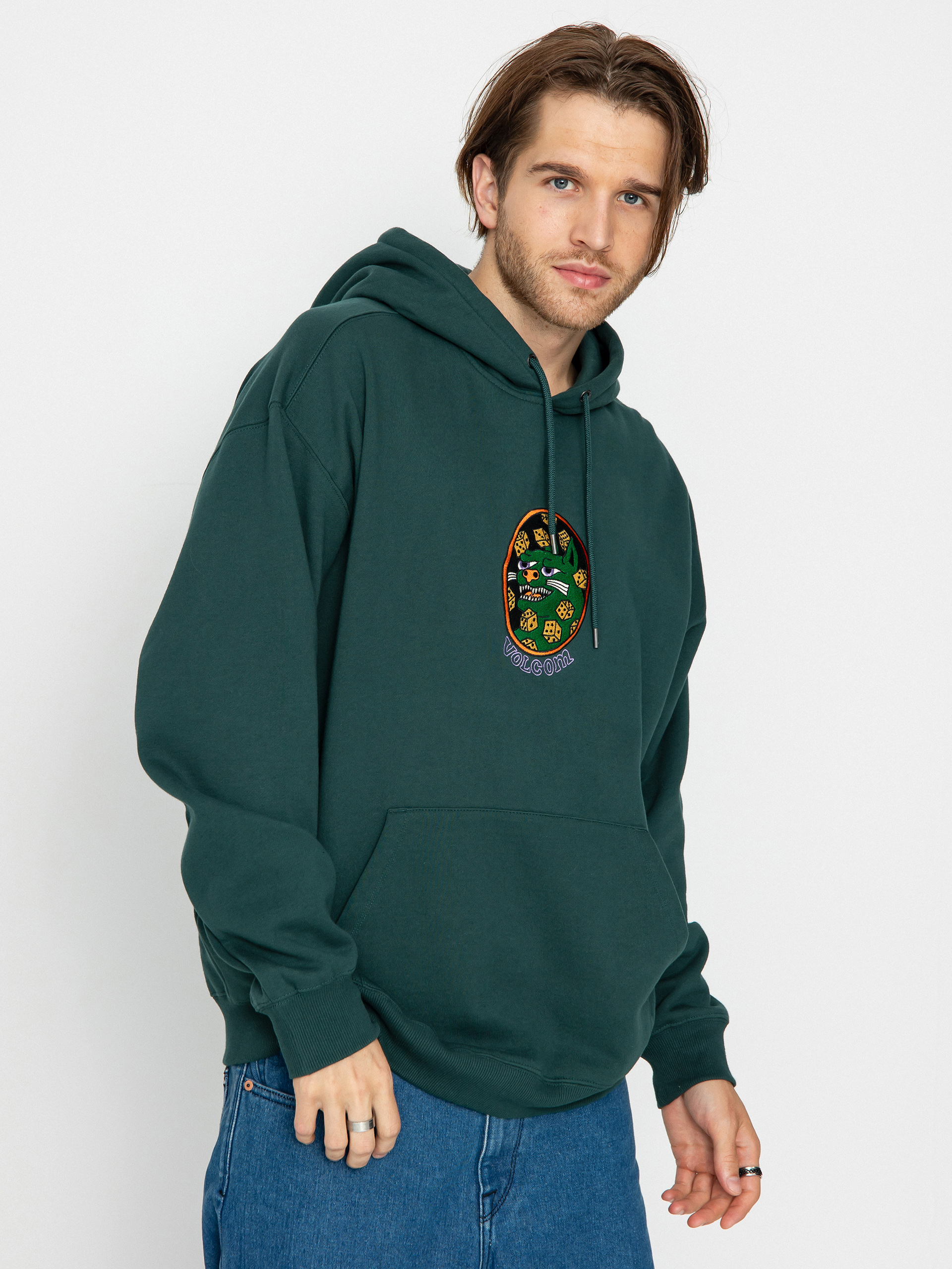 Bluza z kapturem Volcom Fa Nando Von Arb HD (ponderosa pine)