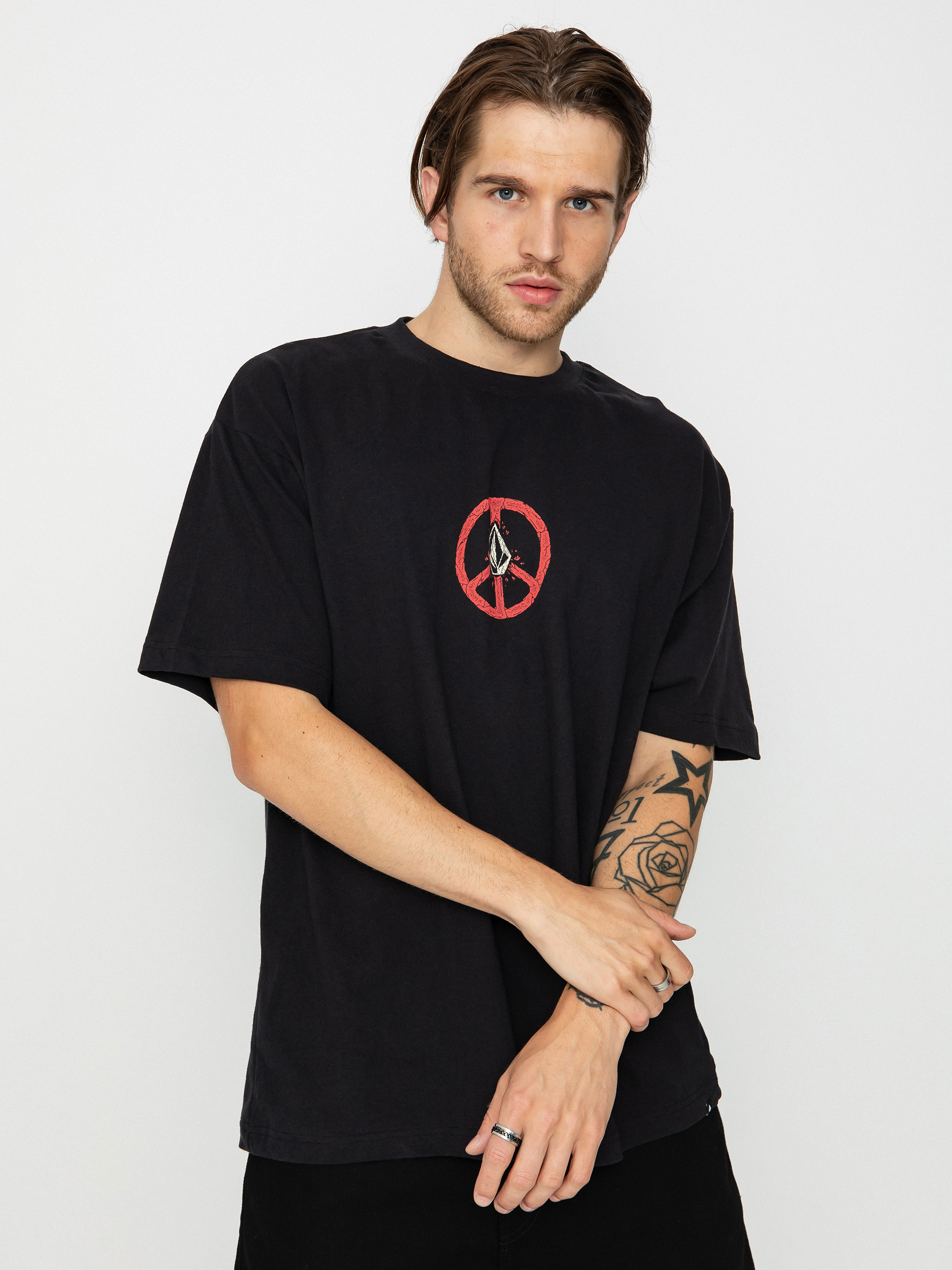 T-shirt Volcom Breakpeace Lse (black)