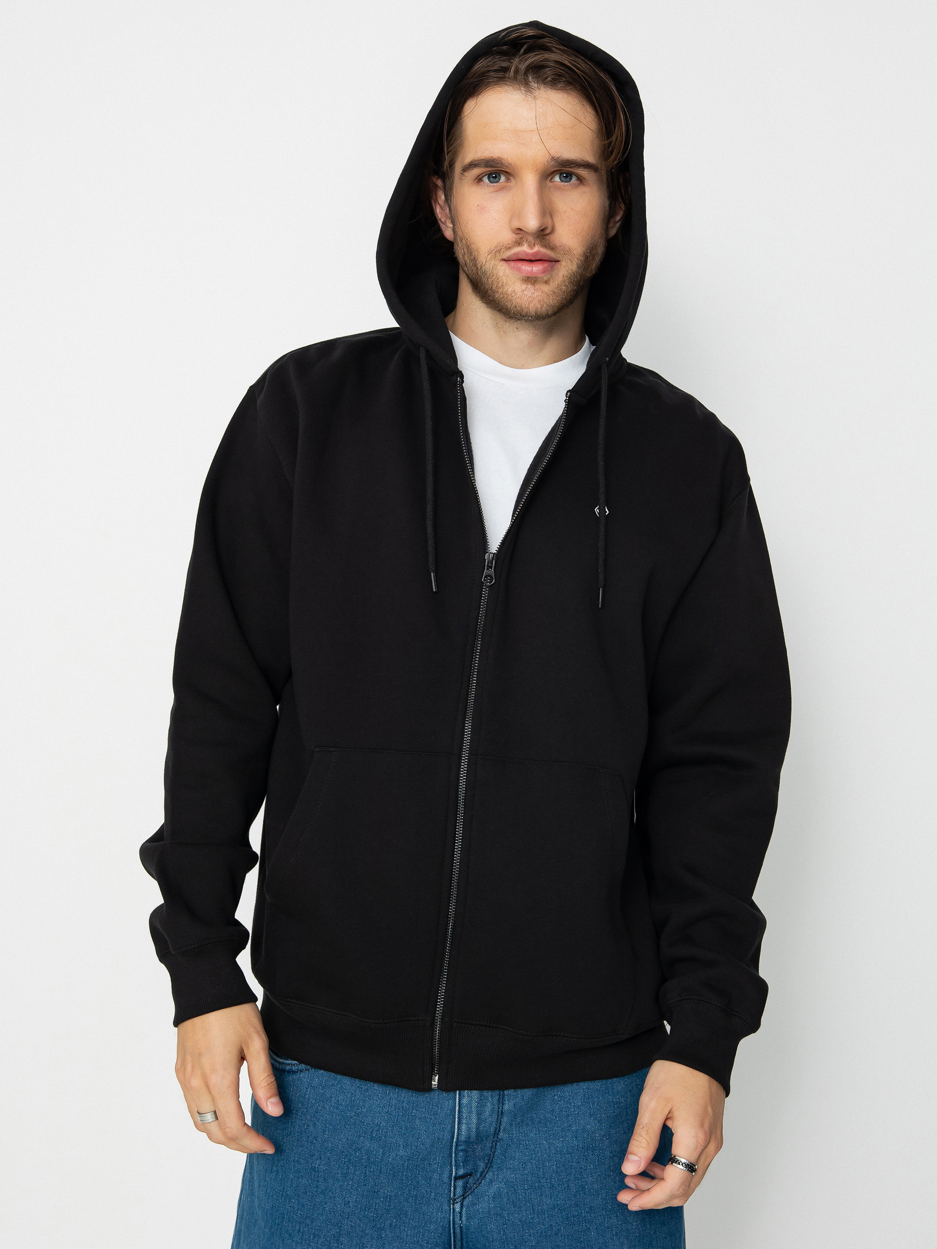 Volcom FULL ZIP - Giacca in pile - charcoal/grigio
