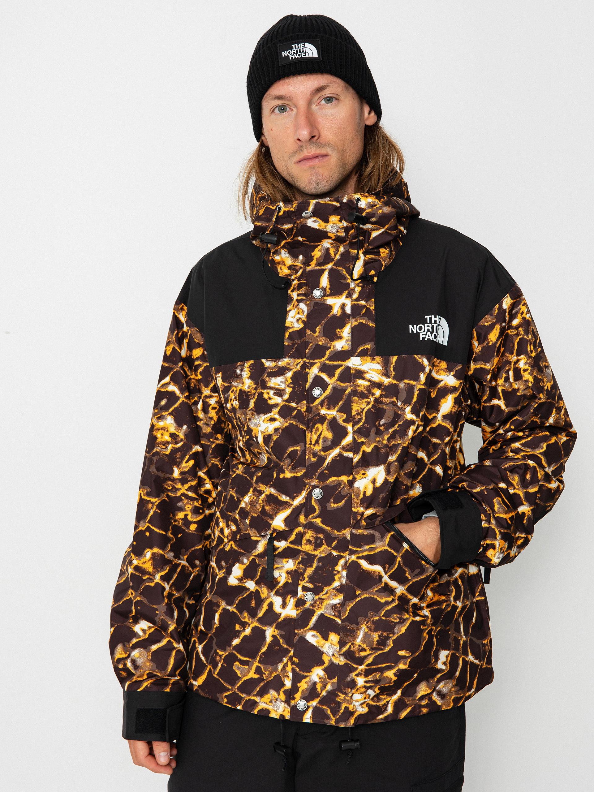 Kurtka The North Face 86 Retro Mountain (coal brown wtrdstp/tnfb)