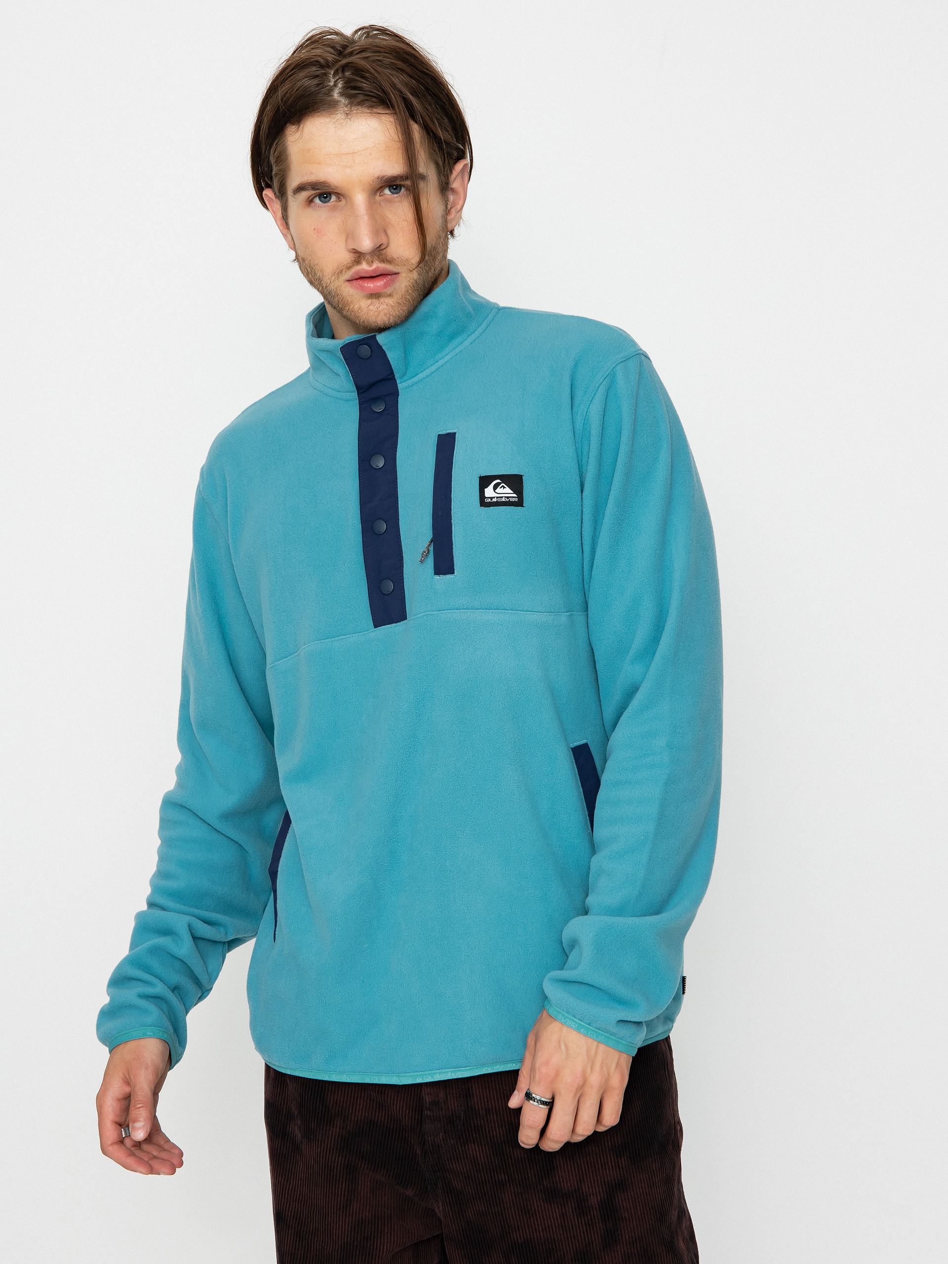 Męski Polar Quiksilver No Destination 2 (brittany blue)