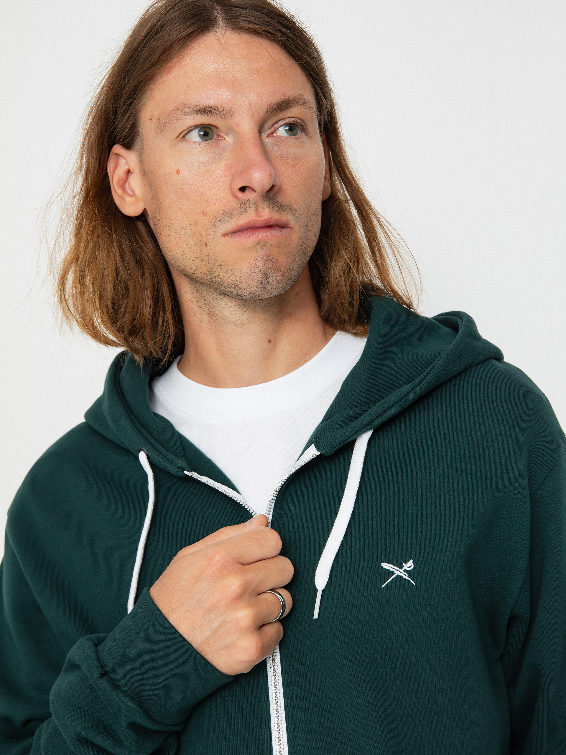 Bluza z kapturem Iriedaily Mini Flag 2 ZHD (night forest)