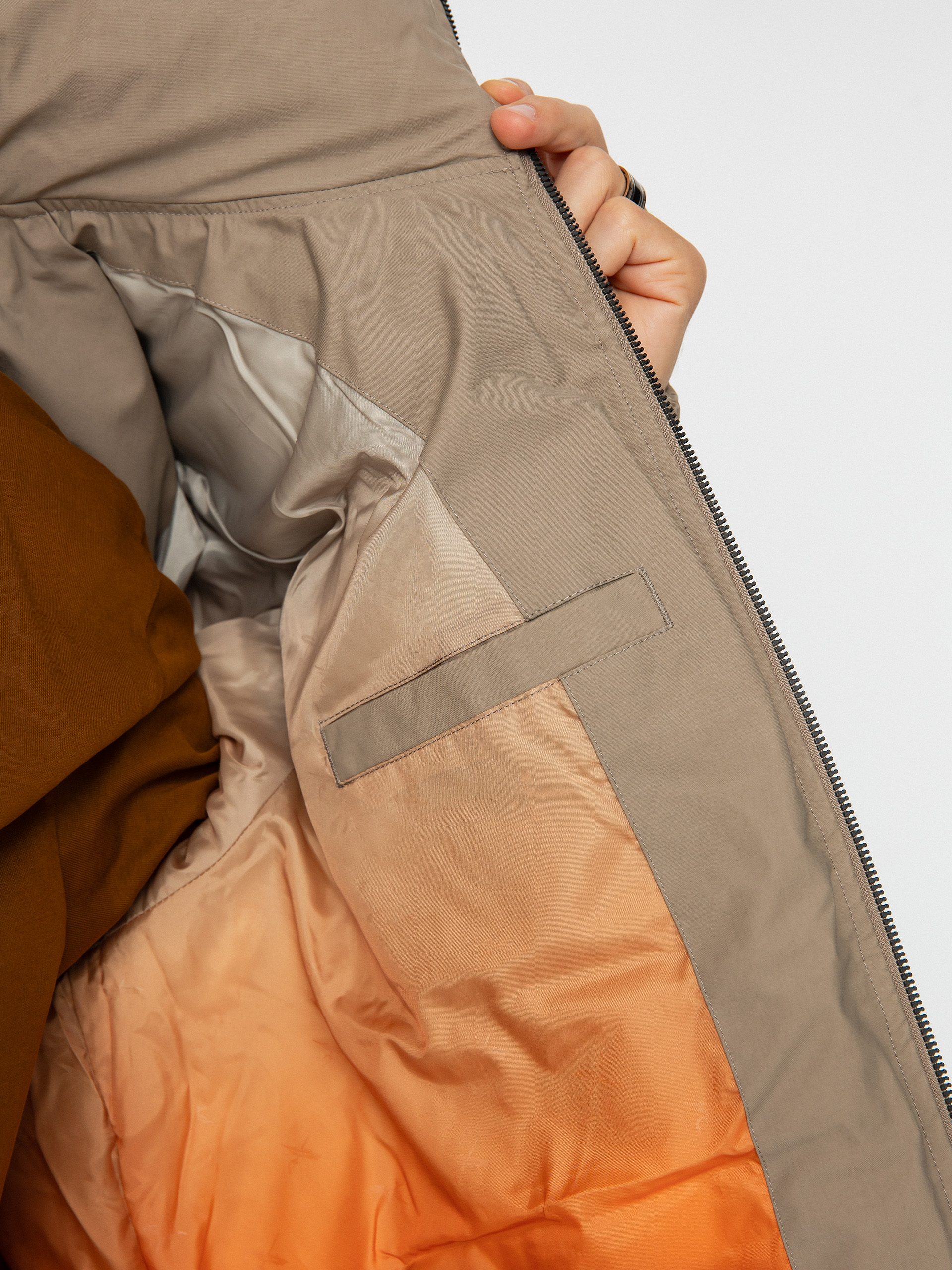 Kurtka Iriedaily Geocatch Puffer (clay)