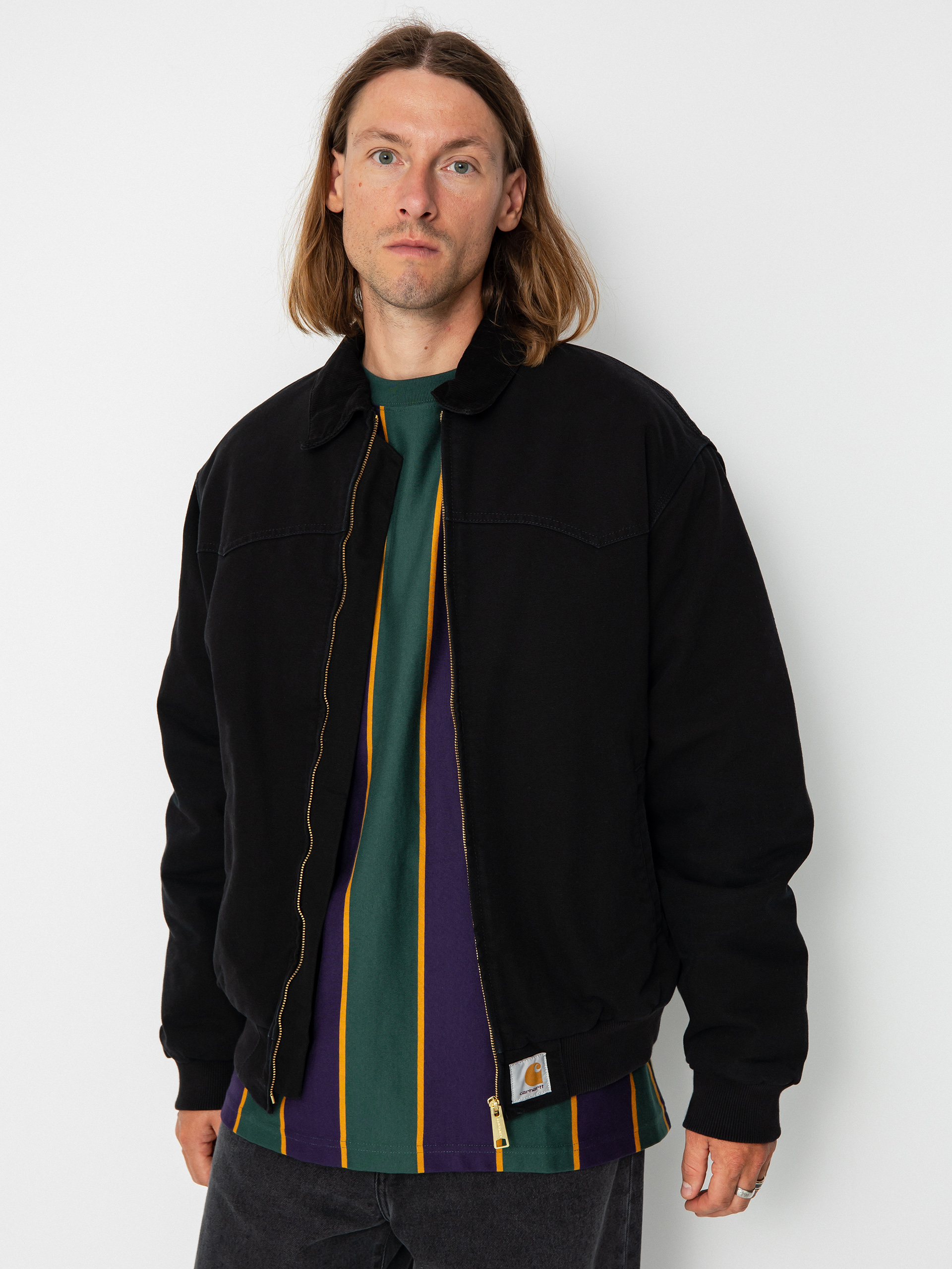 Kurtka Carhartt WIP OG Santa Fe (black/black)