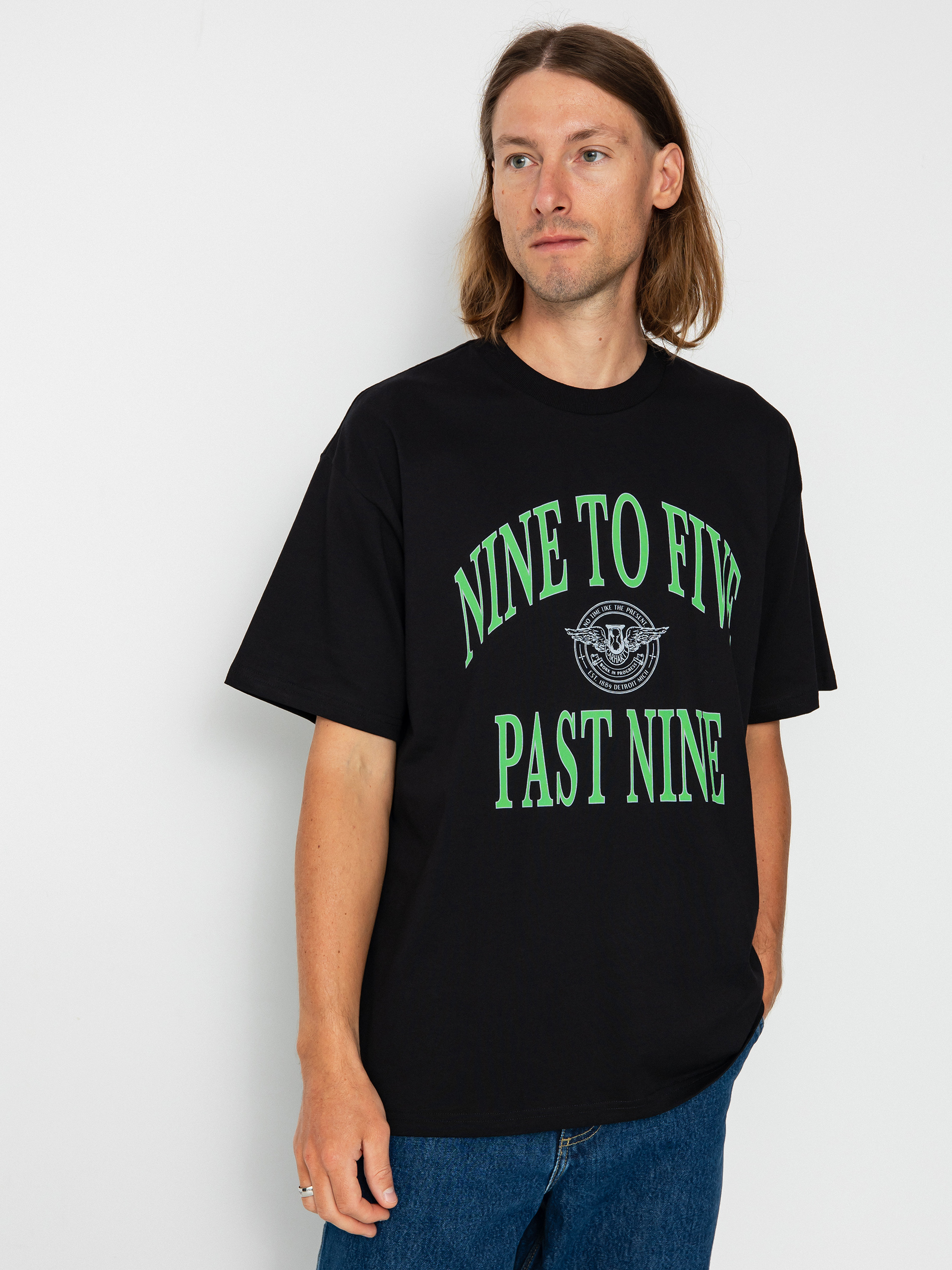 T-shirt Carhartt WIP Nine To Five Past Nine (black)