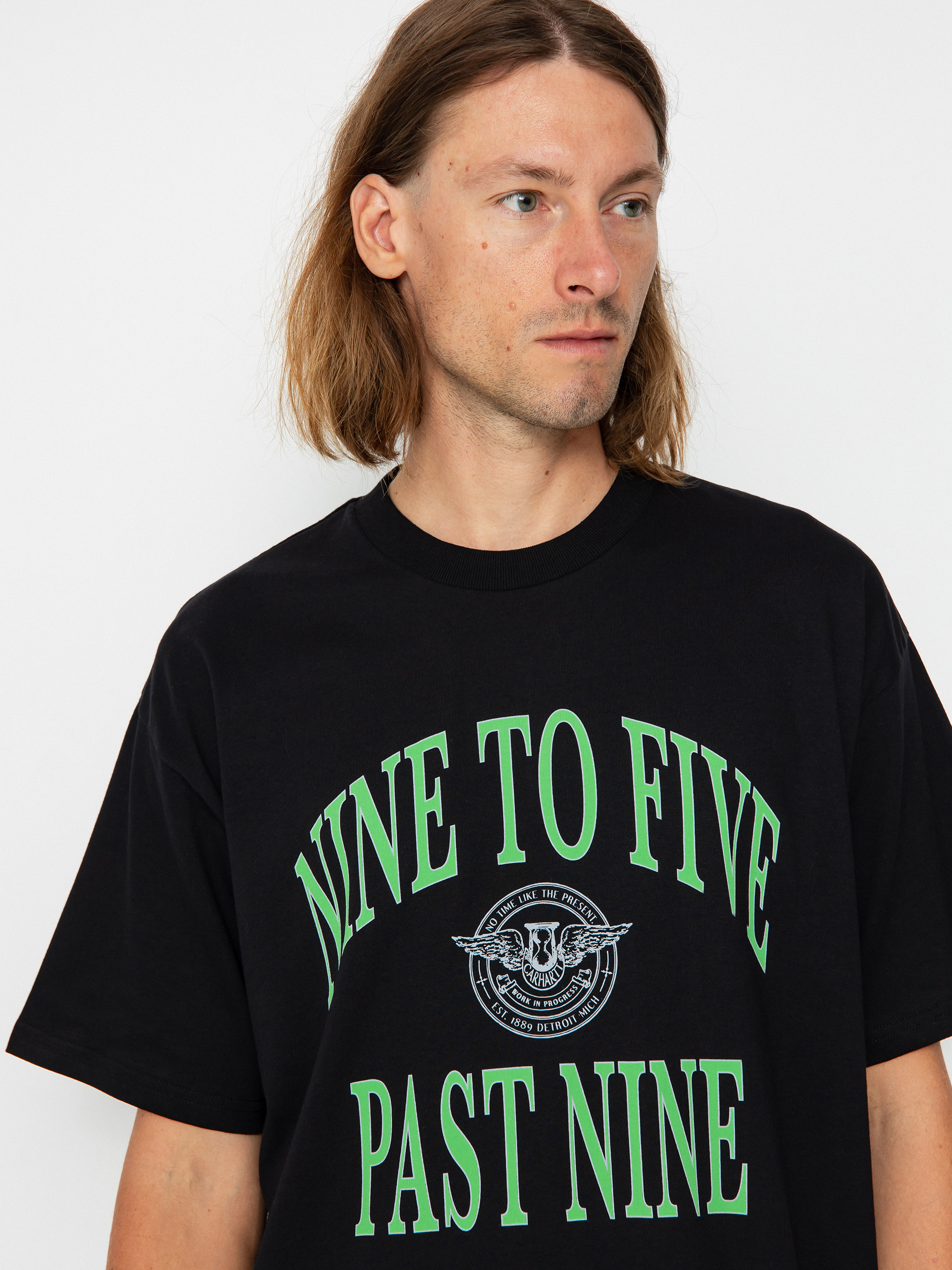 T-shirt Carhartt WIP Nine To Five Past Nine (black)
