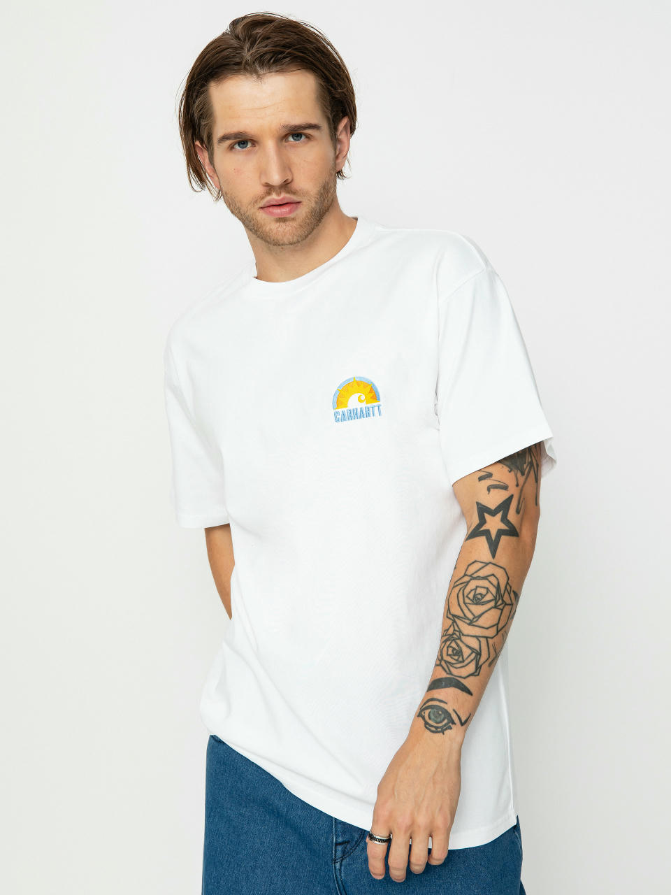 T-shirt Carhartt WIP Aspen (white)