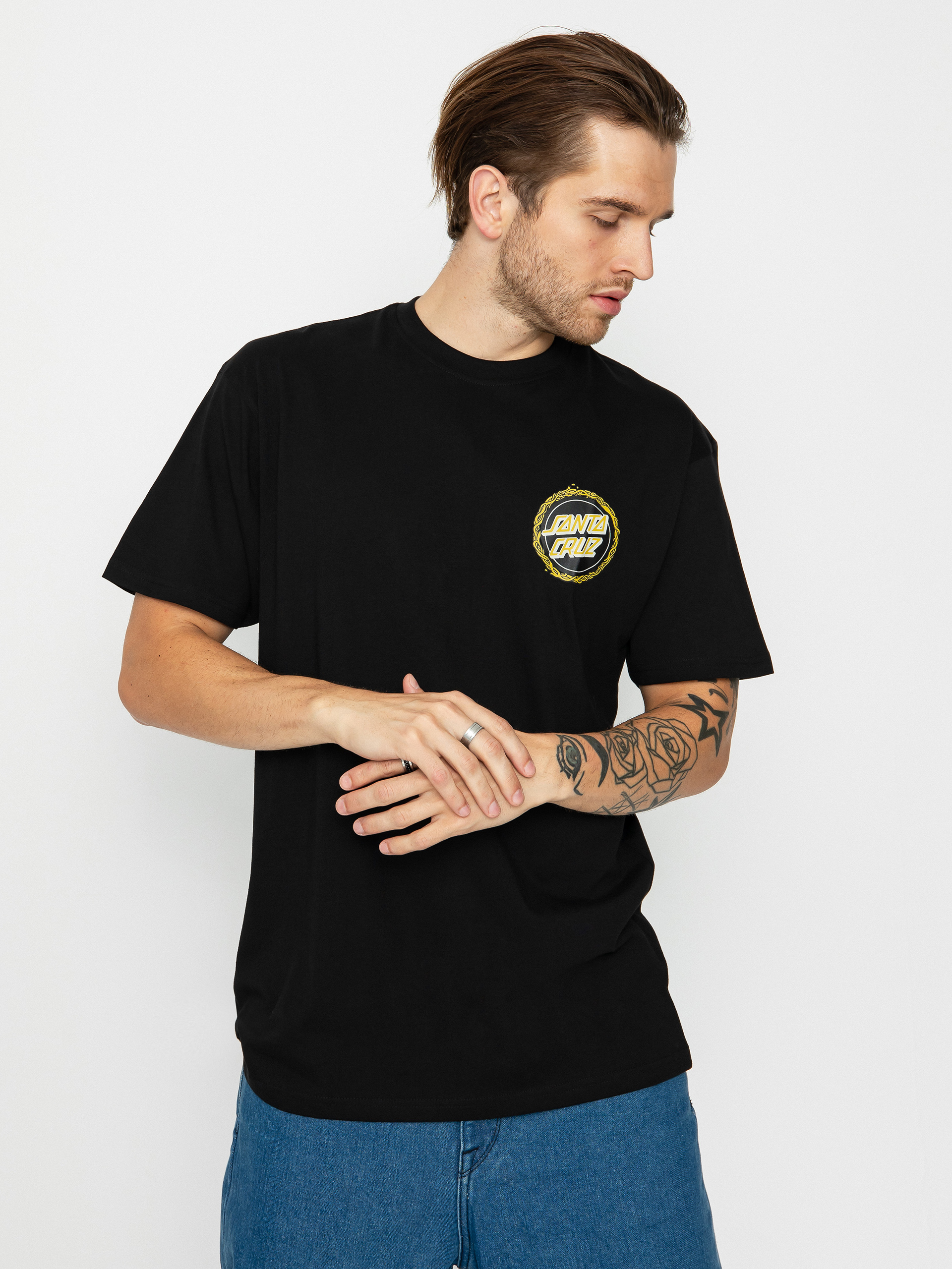 T-shirt Santa Cruz Screaming 50 (black)