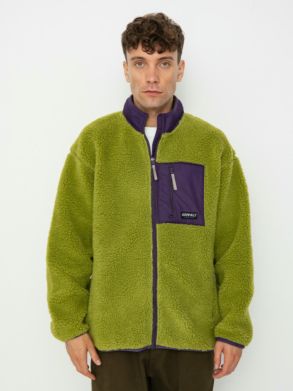 Kurtka Gramicci Sherpa (dusted lime)