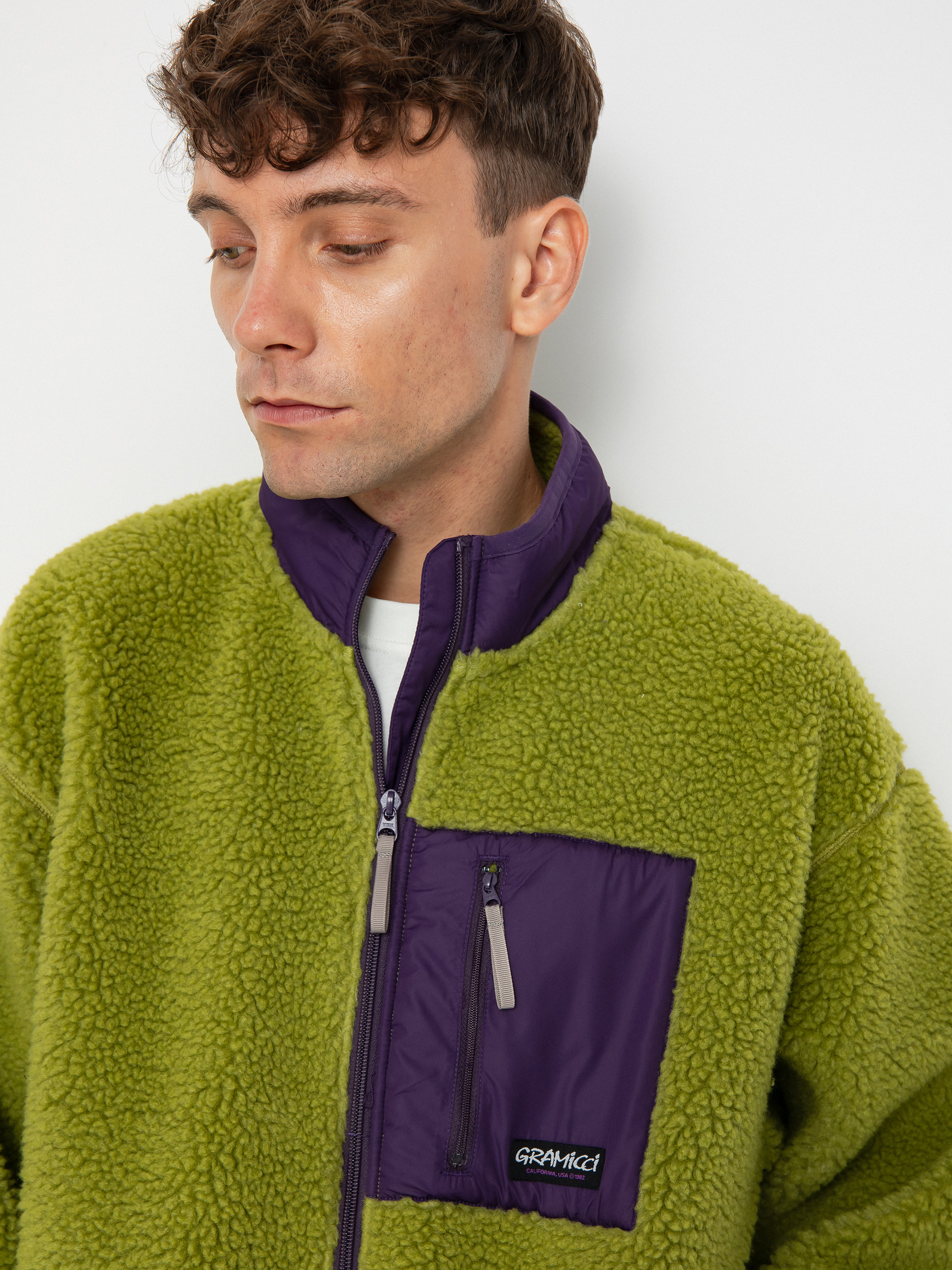 Kurtka Gramicci Sherpa (dusted lime)