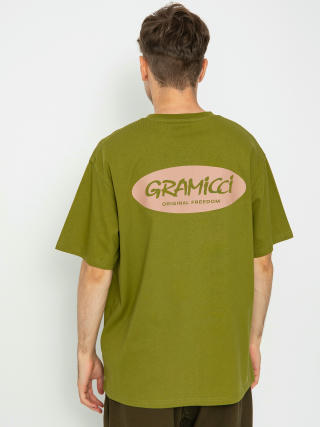 T-shirt Gramicci Original Freedom Oval (pistachio)