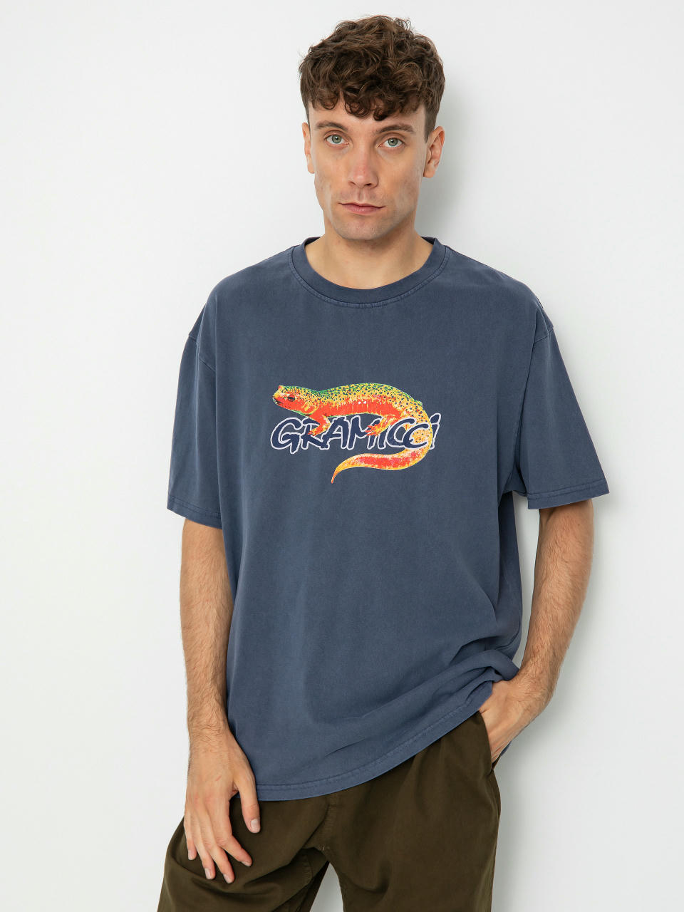 T-shirt Gramicci Salamander (navy pigment)