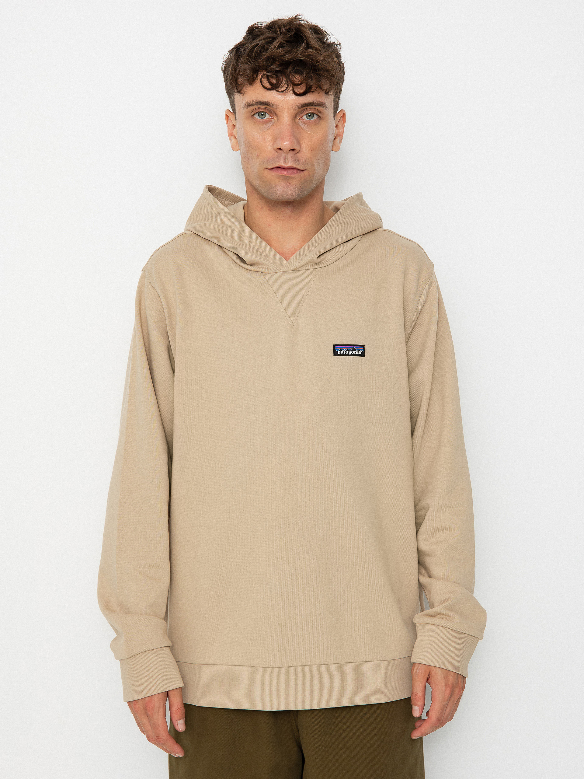 Bluza z kapturem Patagonia Regenerative Organic Certified Cotton HD (oar tan)